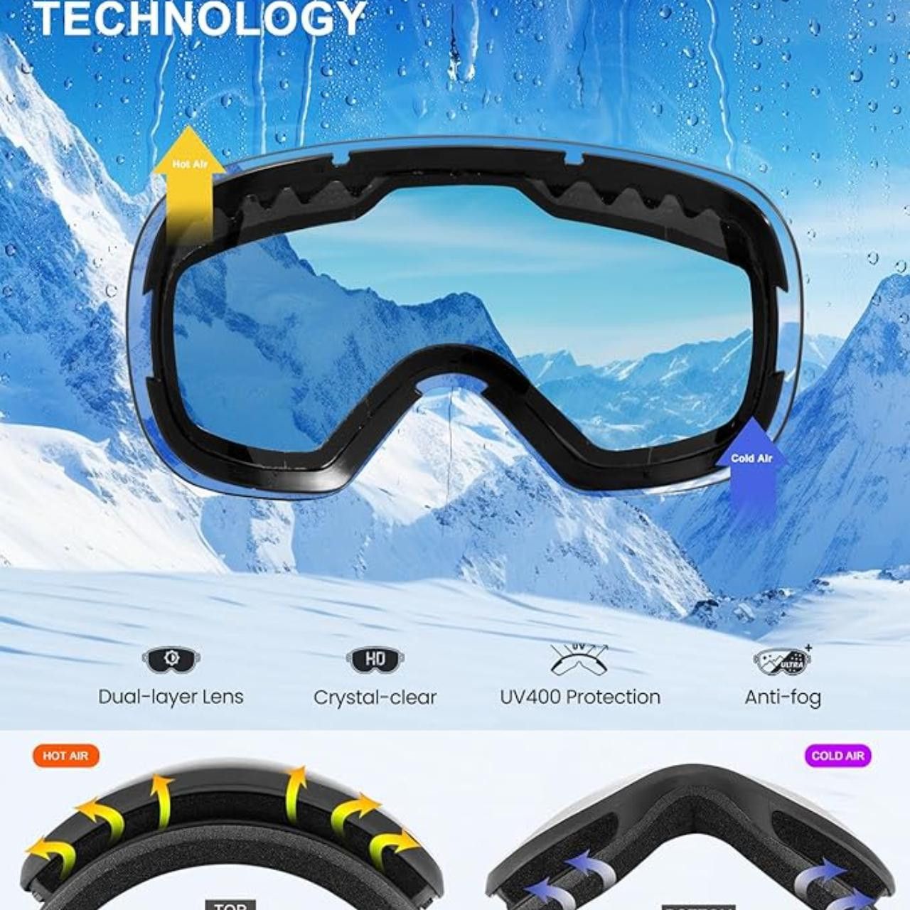 Other OTG Snowboard Goggles Snow Goggles 2 pack Size ONE SIZE - 7 Thumbnail