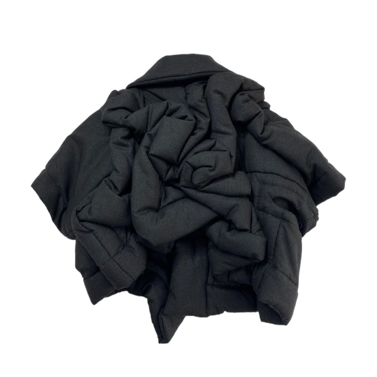 Comme des Garcons × Comme des Garcons Homme Plus Comme Des garçon homme plus ruffle hoodie Size S / US 4 / IT 40 - 2 Thumbnail