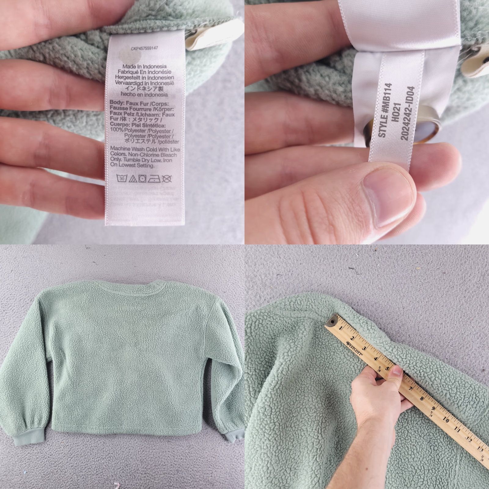 Madewell Madewell Sweater Cardigan Womens L Green V-Neck Long Sleeve Regular Size L Size L / US 10 / IT 46 - 8 Thumbnail