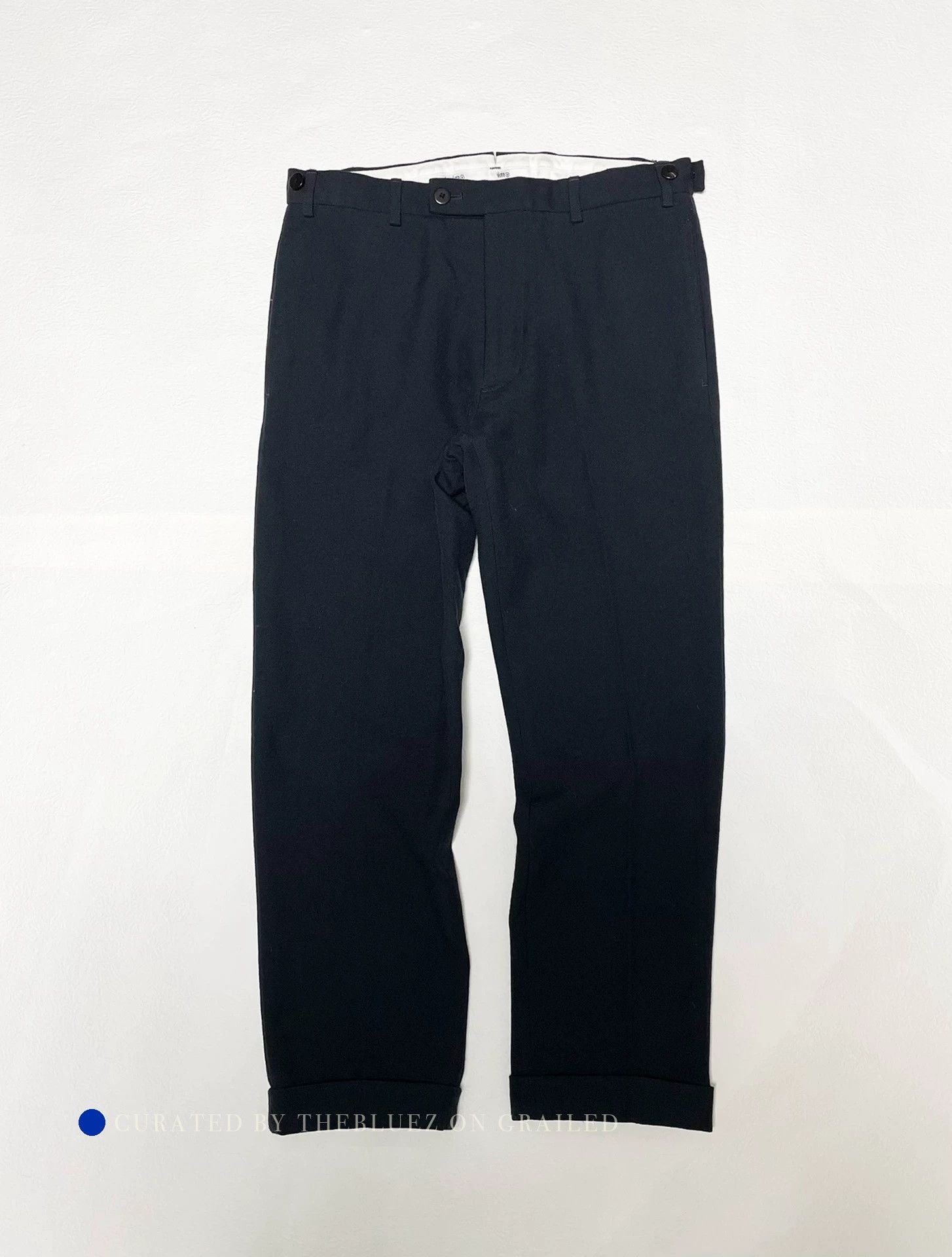 Visvim High-Water Wool Pants in Black Size US 32 / EU 48 - 1 Thumbnail