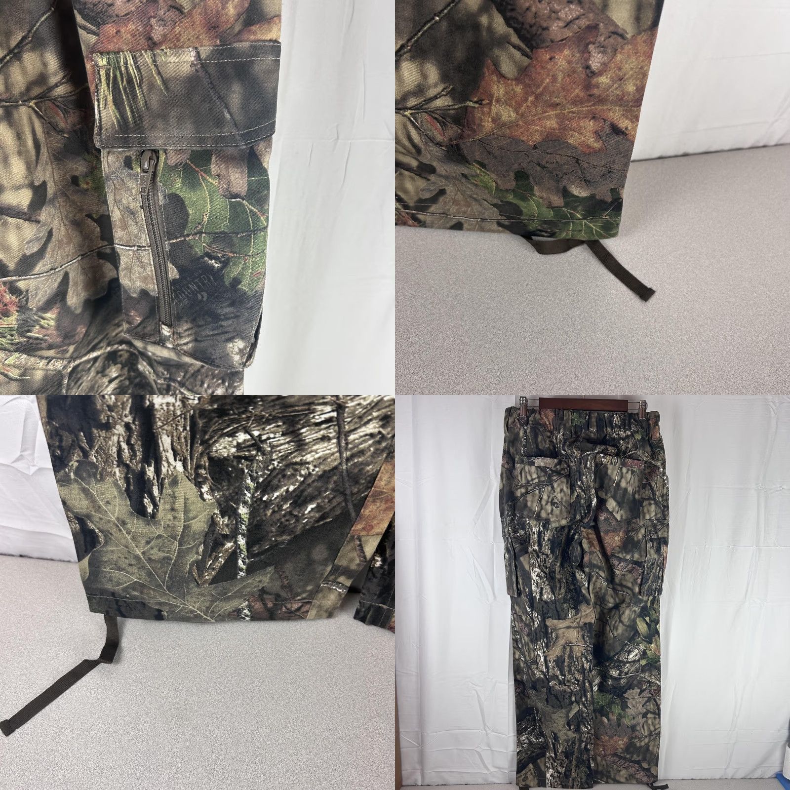 Vintage Guide Gear Pants Mens Large Camouflage Mossy Oak Camo Hunting Outdoor Cargo Size US 33 - 8 Thumbnail