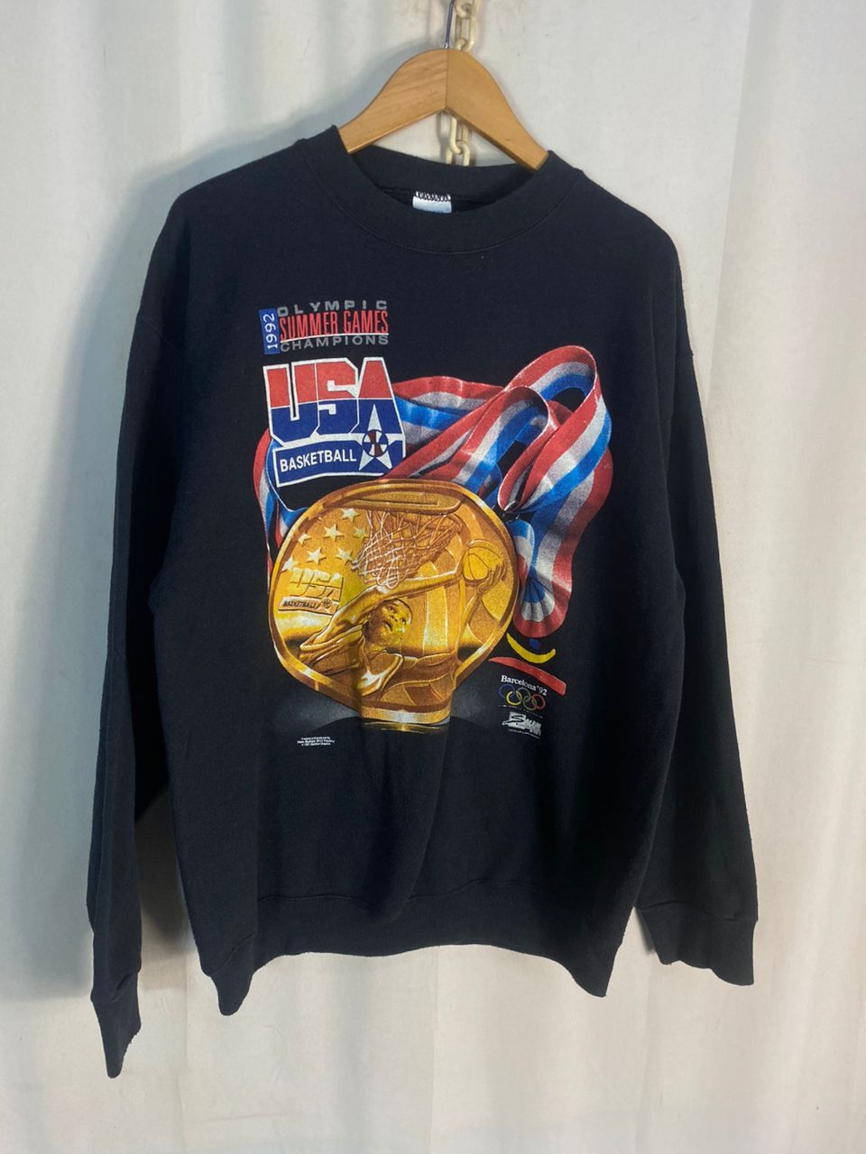Vintage Vintage Olympic usa basketball sweatshirt by Salem Size US M / EU 48-50 / 2 - 6 Thumbnail