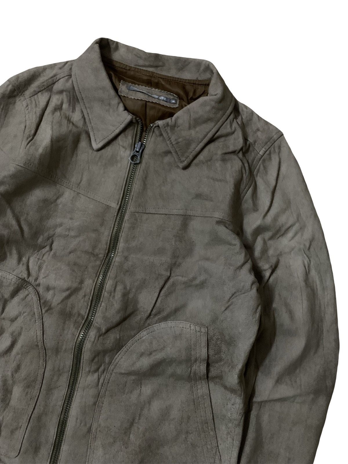 United Arrows 💥Avant Garde United Arrow Suede Jacket Size M / US 6-8 / IT 42-44 - 2 Thumbnail