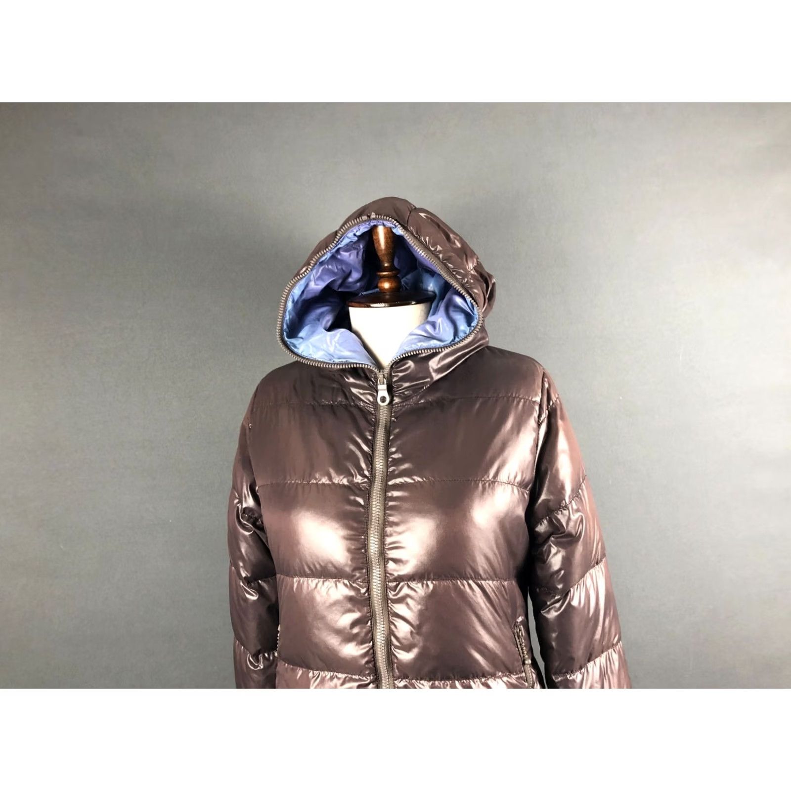 Duvetica Duvetica Jacket Padded Hooded Full Zip Women Brown Polyamide Size L Size L / US 10 / IT 46 - 5 Thumbnail