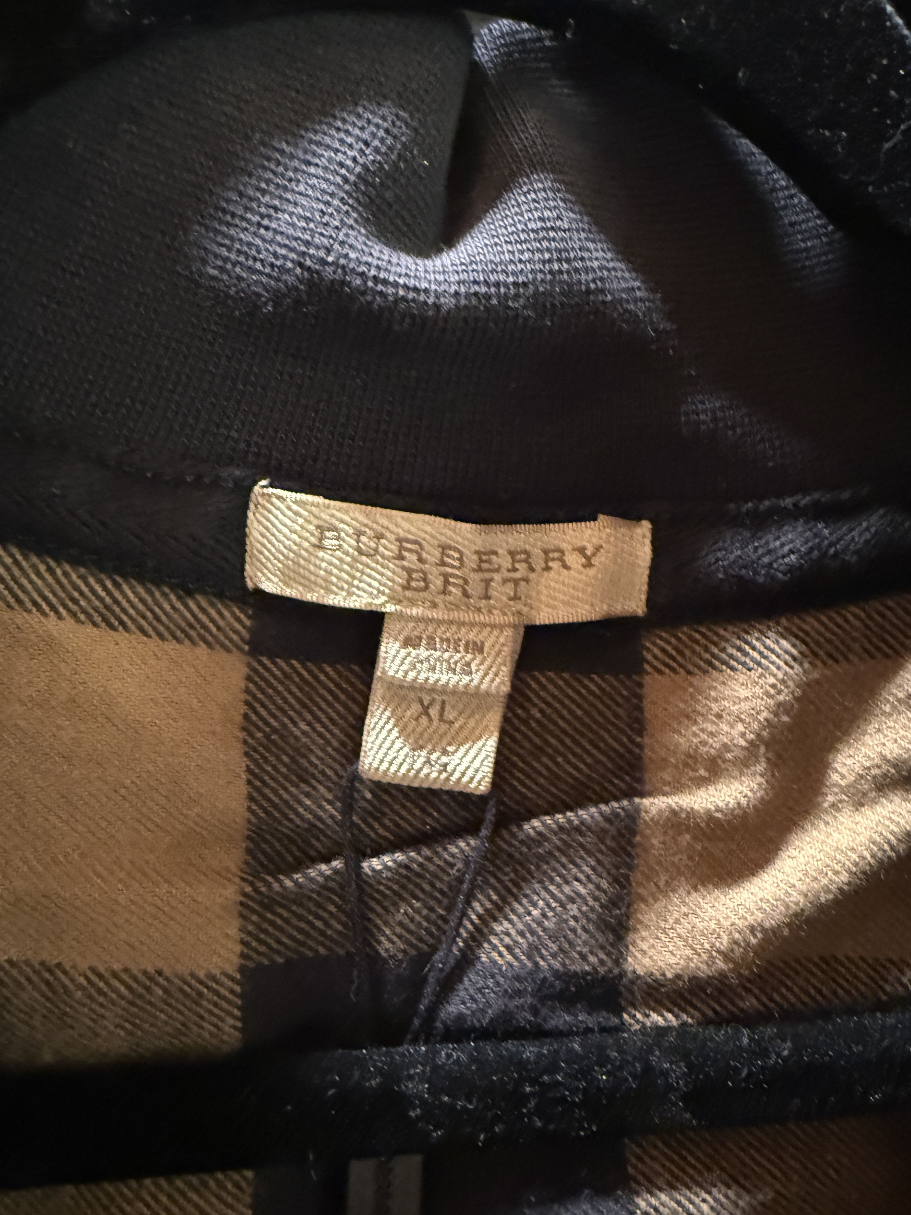 Burberry Burberry Black Full Zip Sweatshirt Size XL Size US XL / EU 56 / 4 - 3 Thumbnail