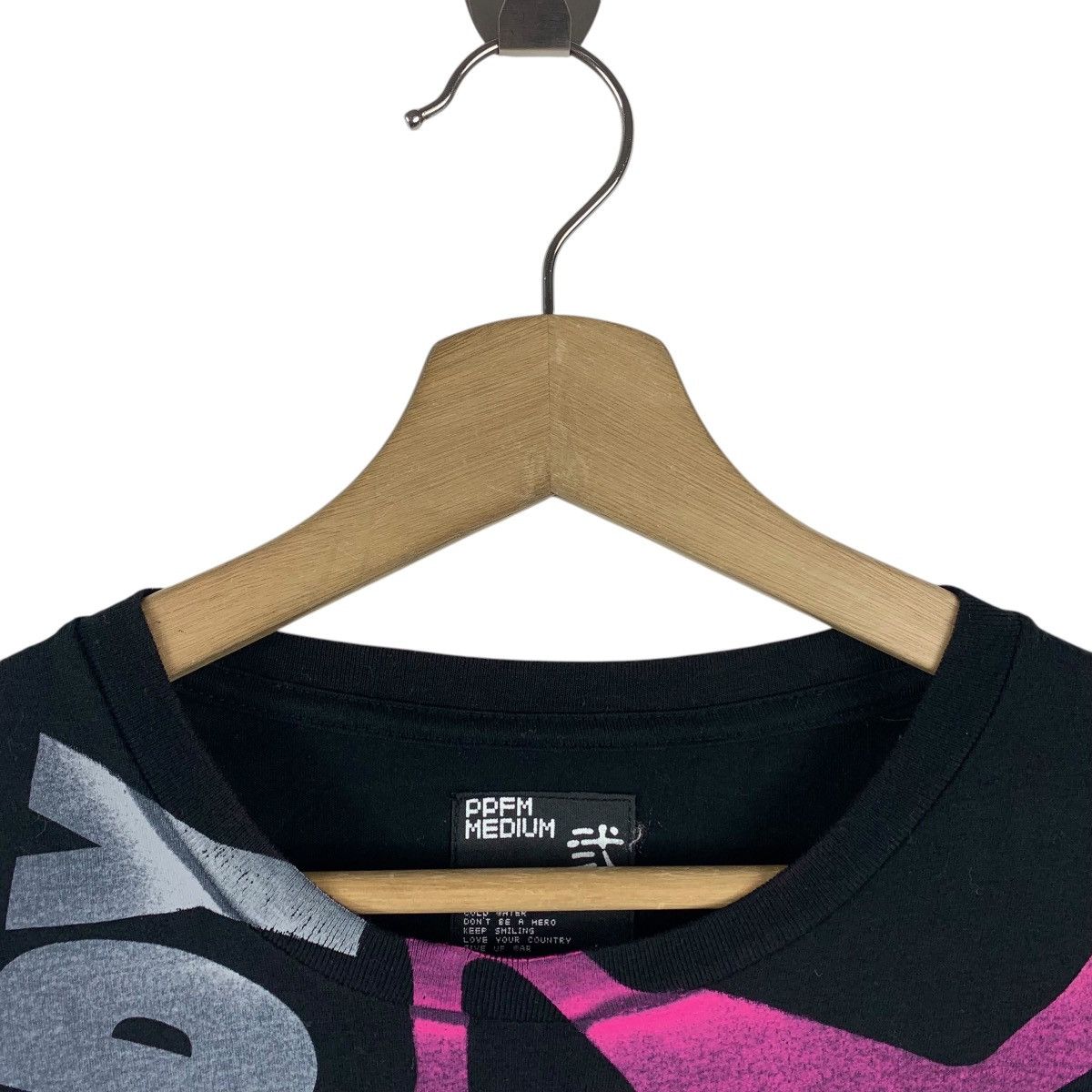 PPFM X BONE TEDDY Big printed tee