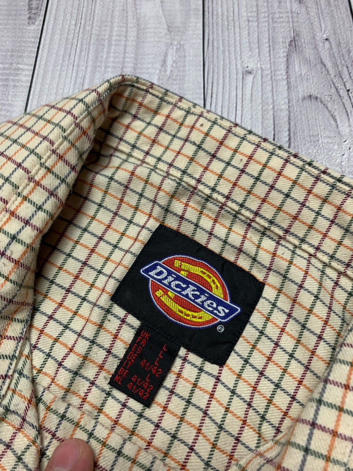Vintage Dickies vintage plaid shirt button up size L Size US L / EU 52-54 / 3 - 4 Thumbnail