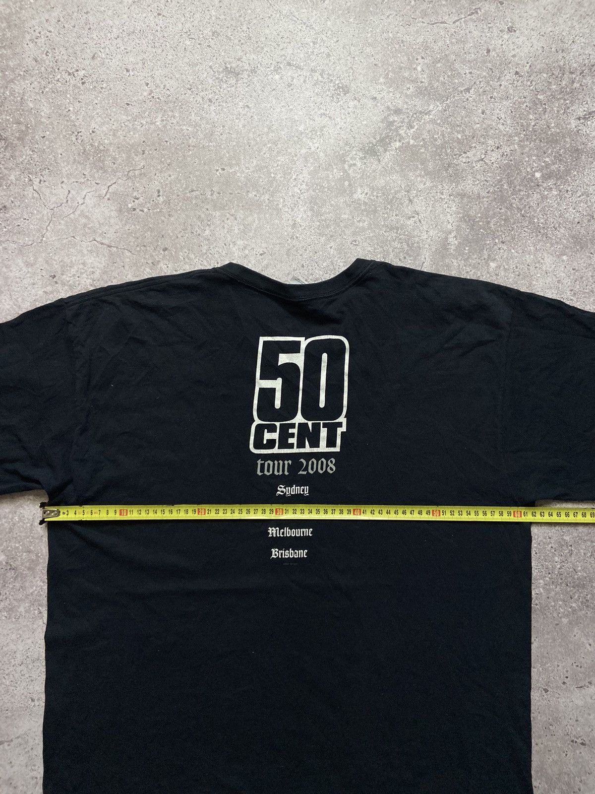 50 Cent × Rap Tees × Vintage Vintage 50 Cent Curtis 2008 Tour Tee Size US XL / EU 56 / 4 - 6 Thumbnail