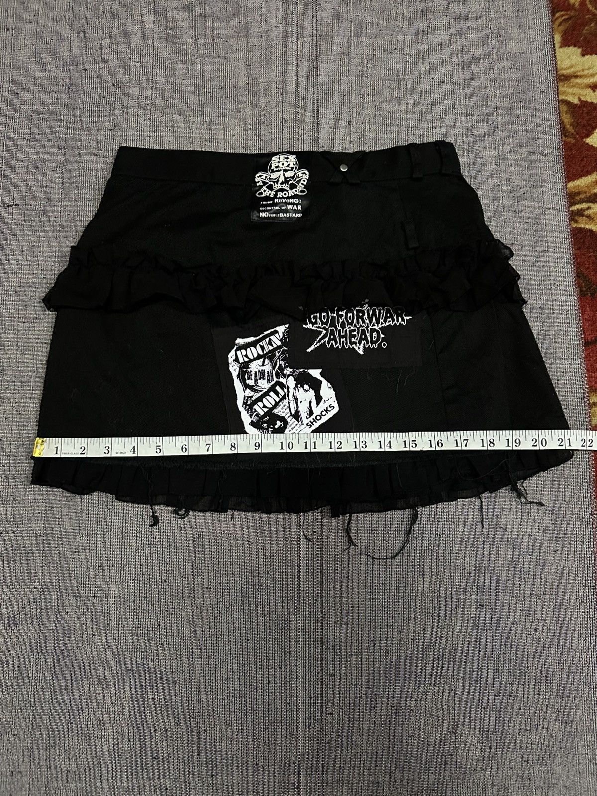 Sex Pot ReVeNGe RARE ‼️ Vintage Sex Pot Punk Wrap Skirts Size 29" - 10 Thumbnail