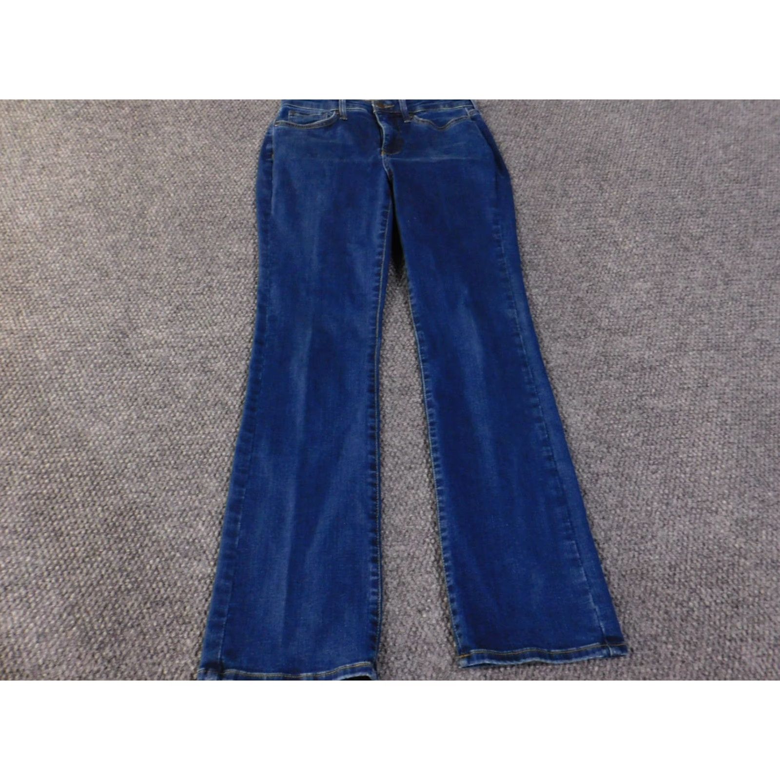 NYDJ NYDJ Jeans Barbara Bootcut Petite 6P Blue Denim Shaping Stretch 5-Pocket Regular Inseam 30in Womens Size 28" / US 6 / IT 42 - 2 Thumbnail