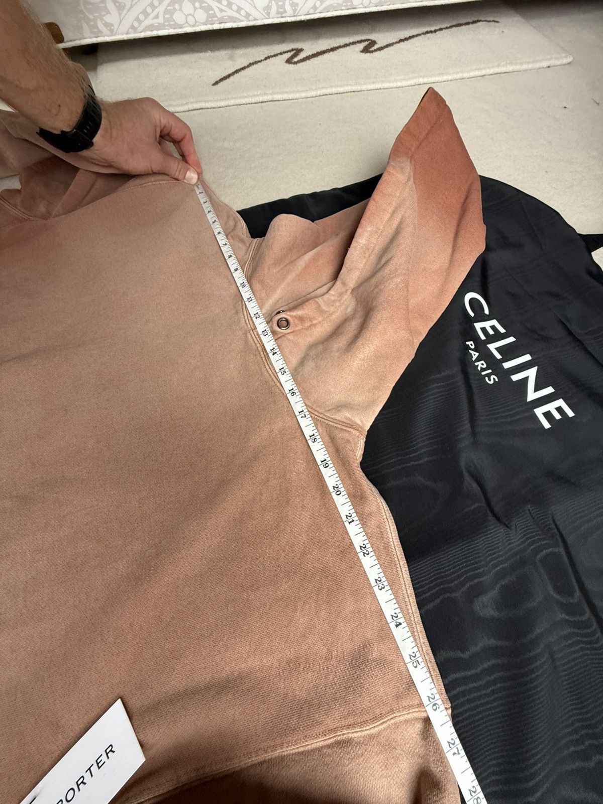 Gallery Dept. Gallery Dept hoodie bleached distressed logo M ventura logo Size US M / EU 48-50 / 2 - 4 Thumbnail