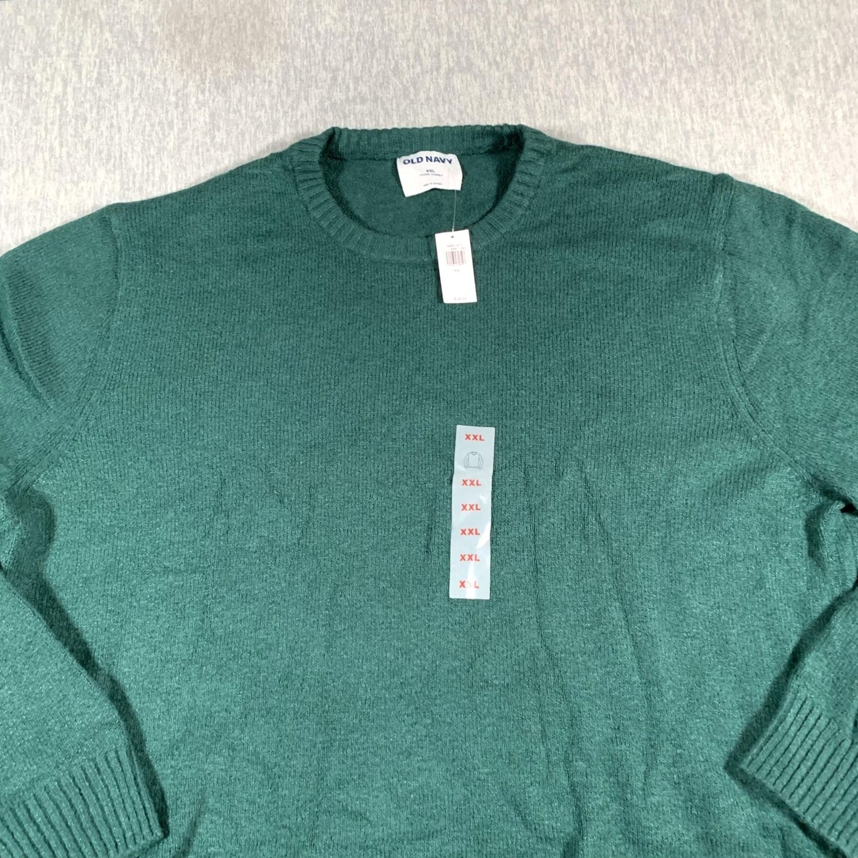 Old Navy Old Navy Sweater Mens 2XL Green Crewneck Pullover Ribbed Knit Machine Washable Size US XXL / EU 58 / 5 - 2 Thumbnail