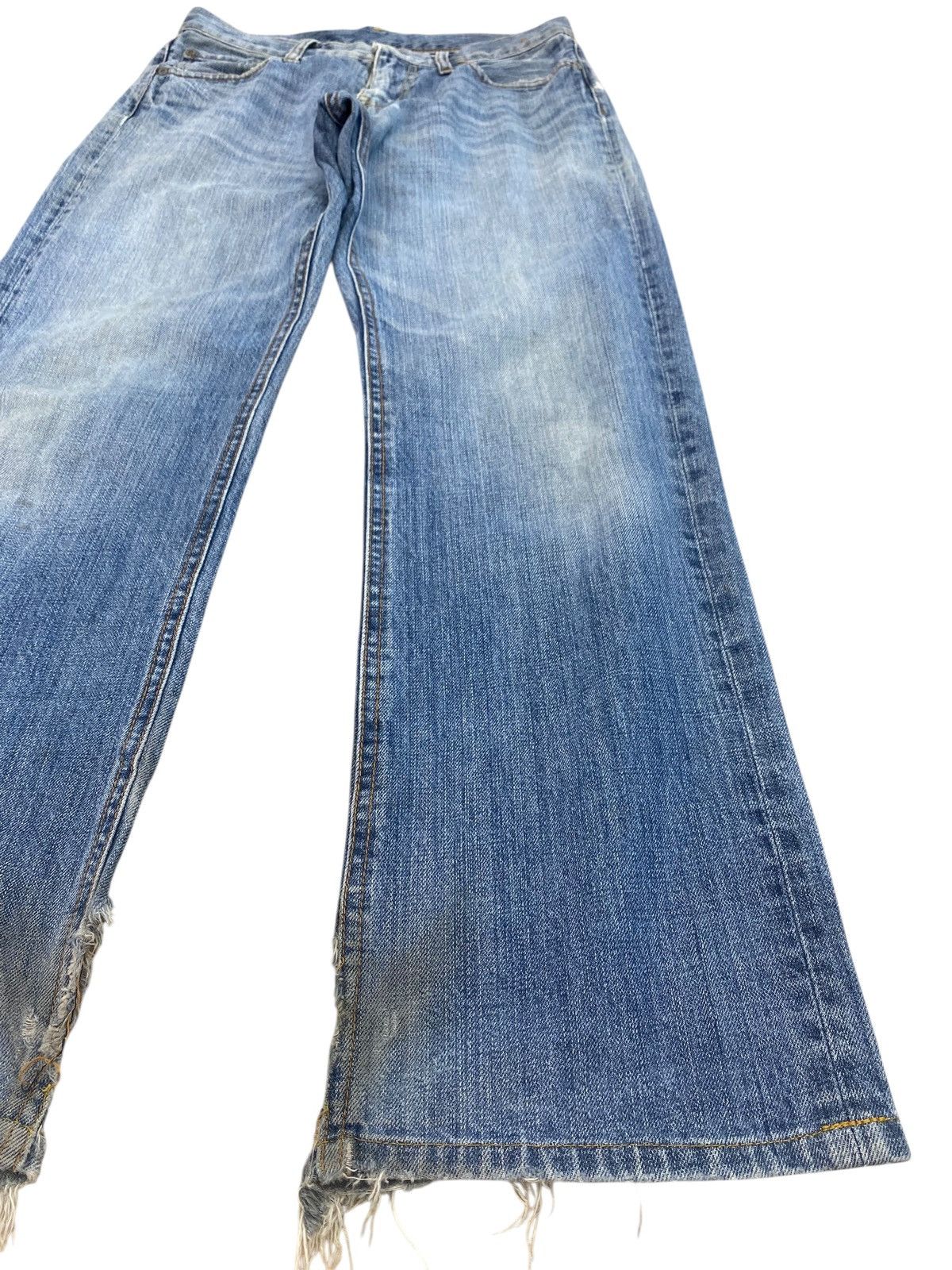 Japanese Brand Japanese Brand Whiskers Distressed Style Loose Jeans Size US 30 / EU 46 - 8 Thumbnail