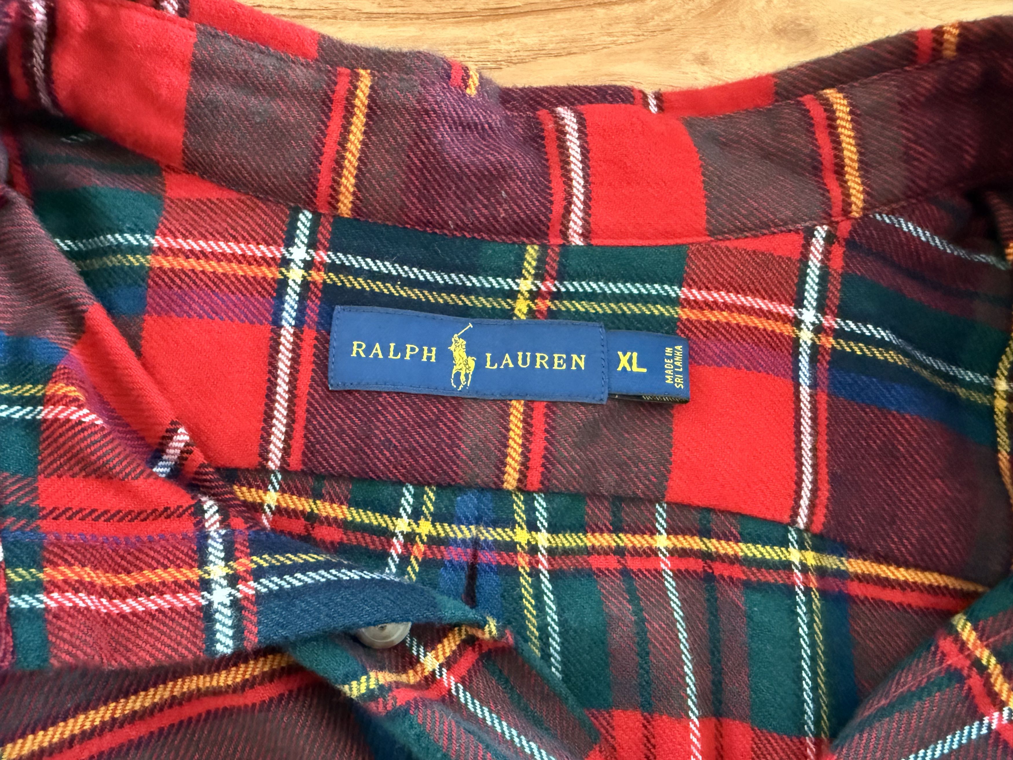 Ralph Lauren Ralph Lauren Cut Off Plaid Flannel Button Down Size US XL / EU 56 / 4 - 3 Thumbnail