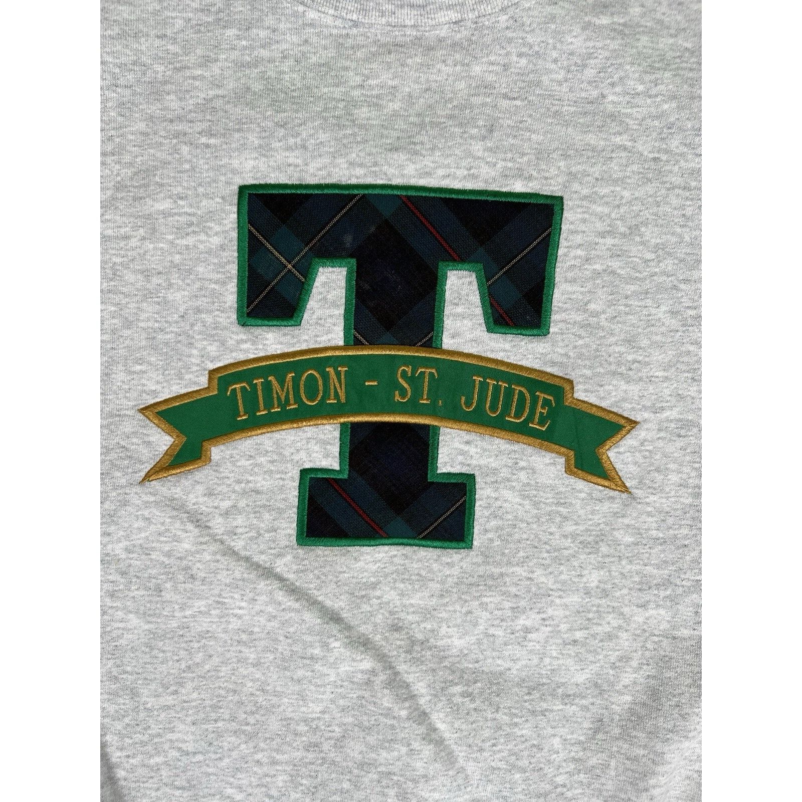 Fruit Of The Loom Vintage Bishop Timon St Jude High School Sweatshirt Size XL Size US XL / EU 56 / 4 - 2 Thumbnail