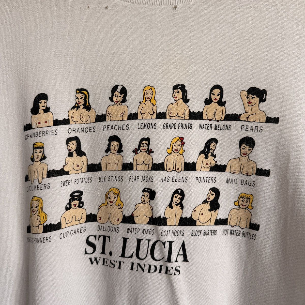 Other Vintage St. Lucia West Indies Novelty Tee Size US L / EU 52-54 / 3 - 1 Thumbnail