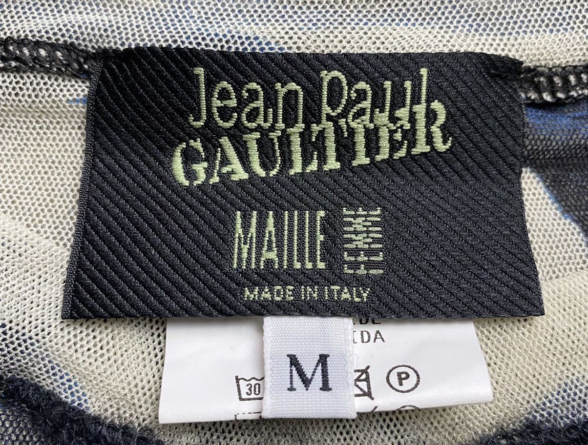 Jean Paul Gaultier AW01 “Toute de Suite” Mesh Shirt Size US M / EU 48-50 / 2 - 7 Thumbnail