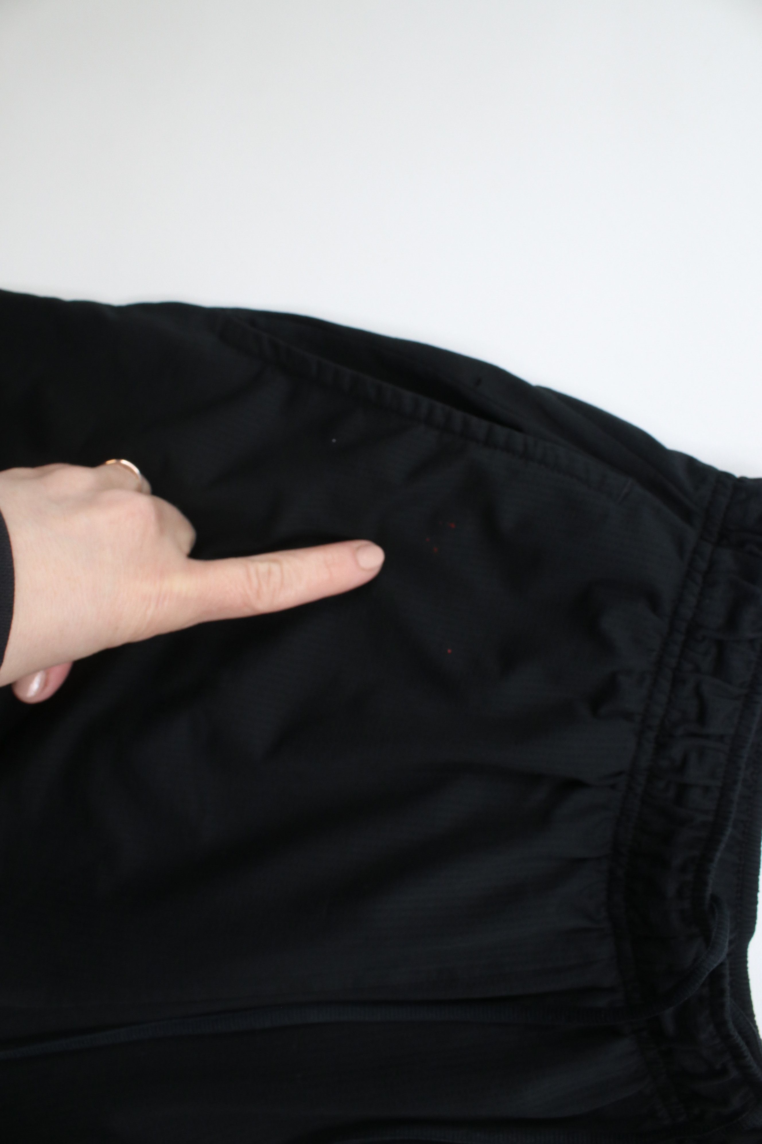 Nike × Vintage Vintage Y2K Nike Big Swoosh Running Jogging Soccer Shorts Size US 34 / EU 50 - 7 Thumbnail