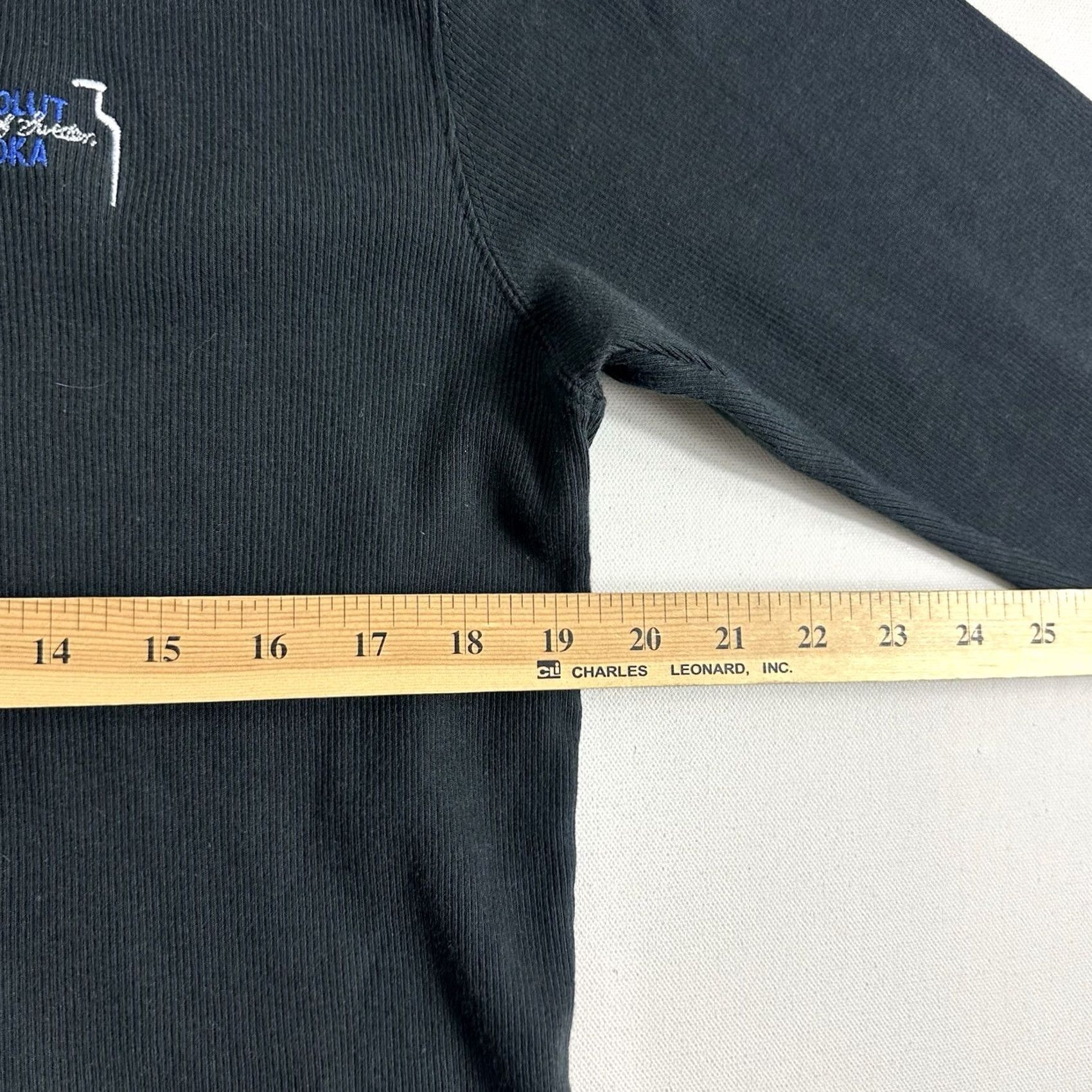 Vintage ABSOLUT Vodka wilke Rodriguez Thermal Sweatshirt Mens XL Black Long Sleeve Mens XL Thermal Sweatshirt Size US XL / EU 56 / 4 - 6 Thumbnail