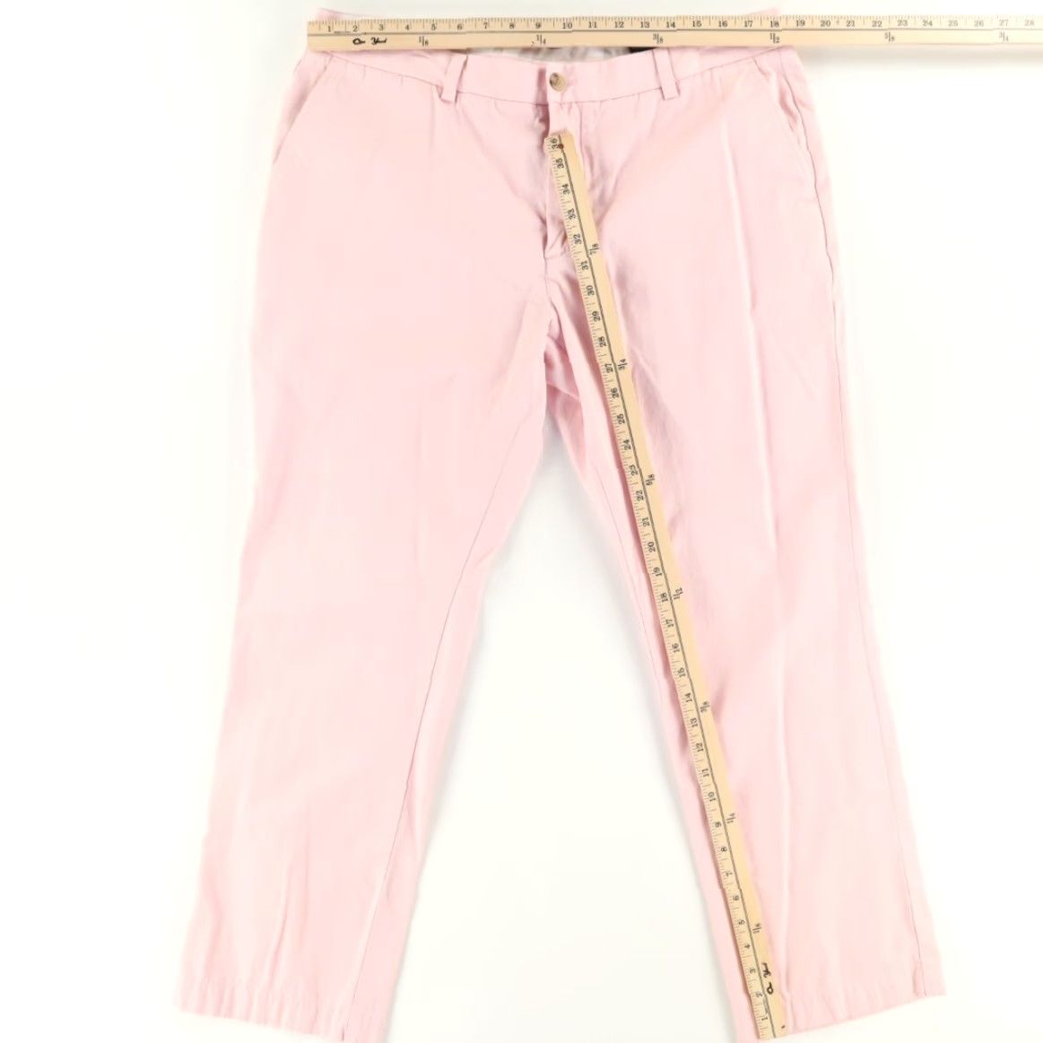 Vineyard Vines VINEYARD VINES Slim Fit Breaker Cotton Khaki Chino Pants Pink Men 38 Chino Pants Pink Mens Slim Fit Breaker Cotton Knit Chino Pants 38 Size US 38 / EU 54 - 3 Thumbnail