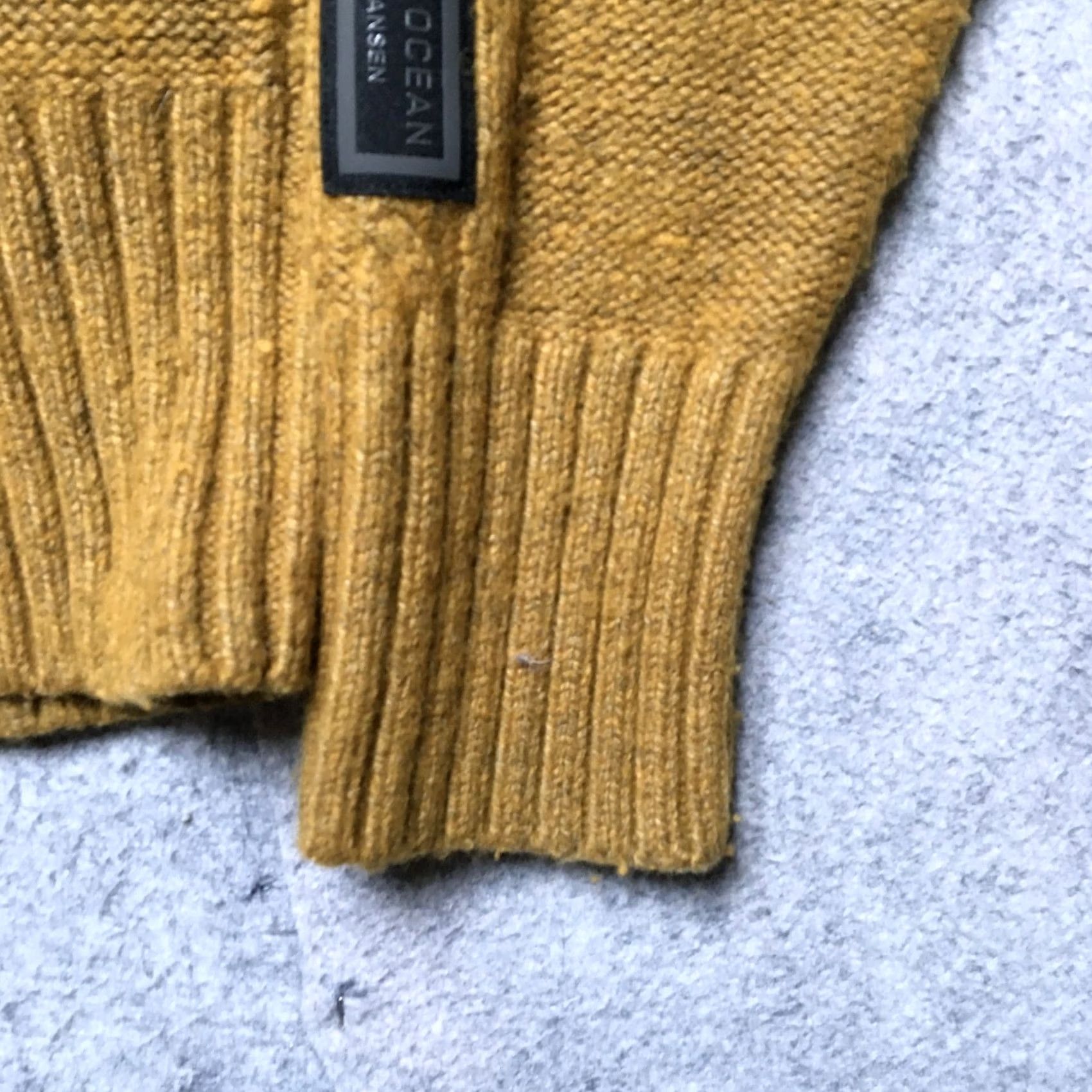 Helly Hansen Helly Hansen Sweater Women Small S Gold Turtleneck Cable Knit Arctic Ocean Size S / US 4 / IT 40 - 2 Thumbnail