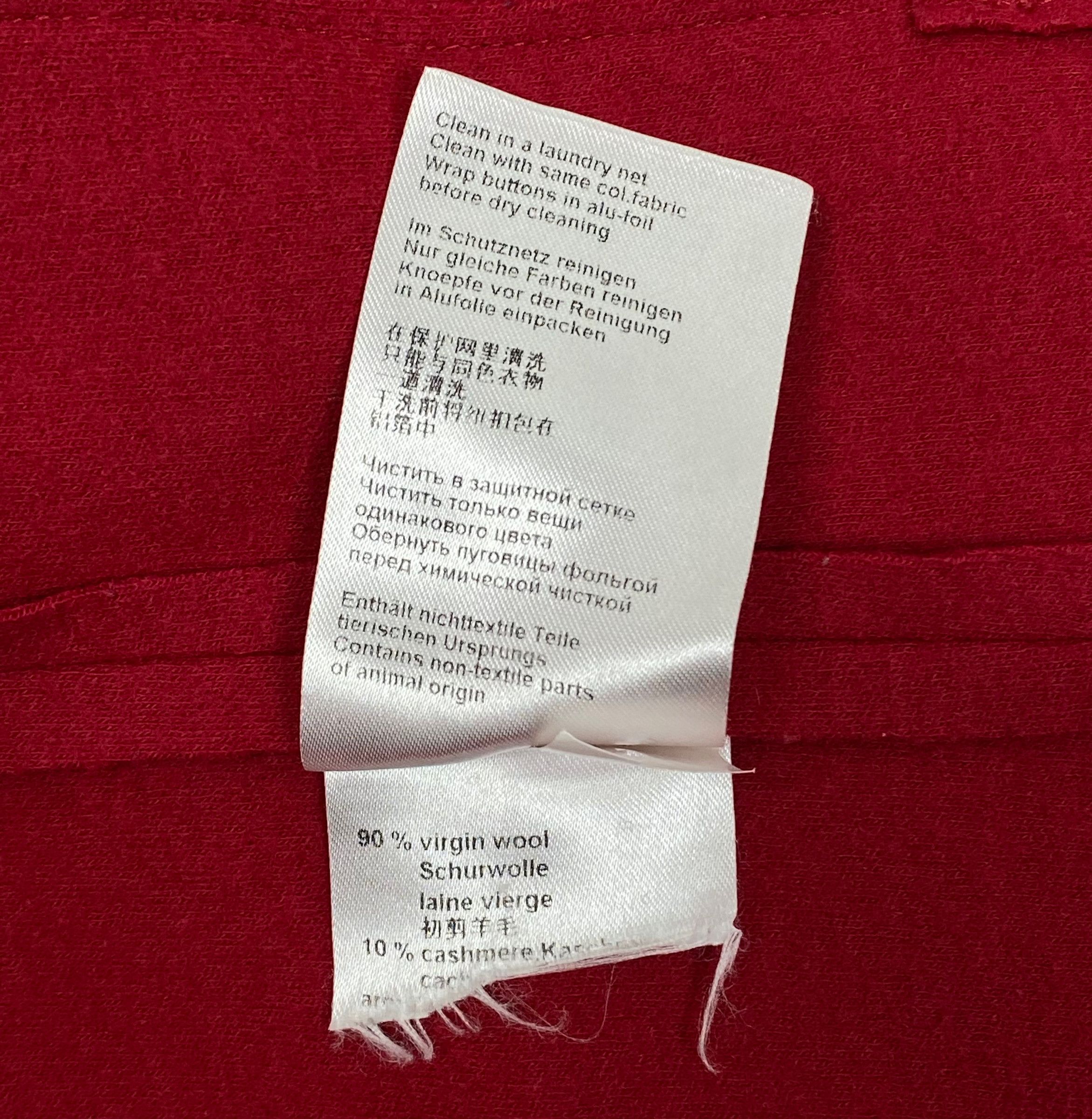 Other Marc Cain Wool-Cashmere Blazer Jacket women size 4 Size L / US 10 / IT 46 - 11 Thumbnail