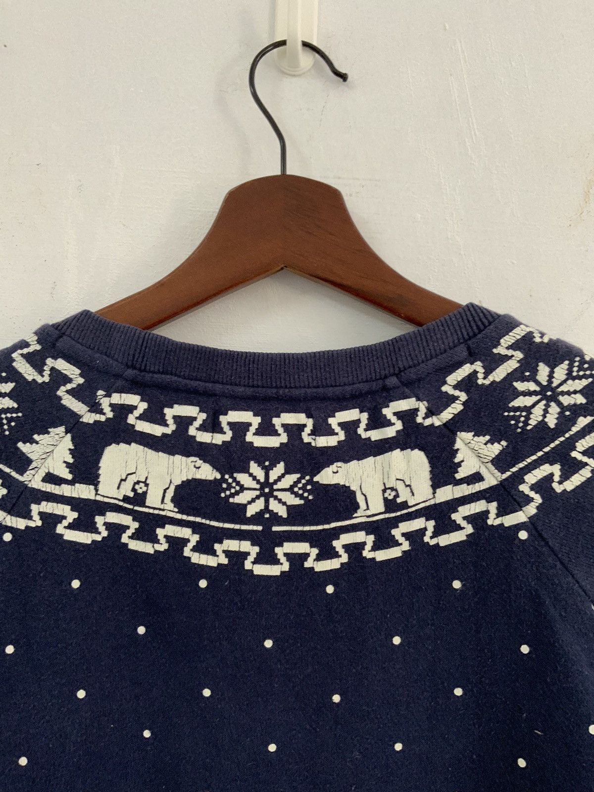 Japanese Brand Beams Heart Native Indigo Japan Sweatshirt Size US S / EU 44-46 / 1 - 7 Thumbnail