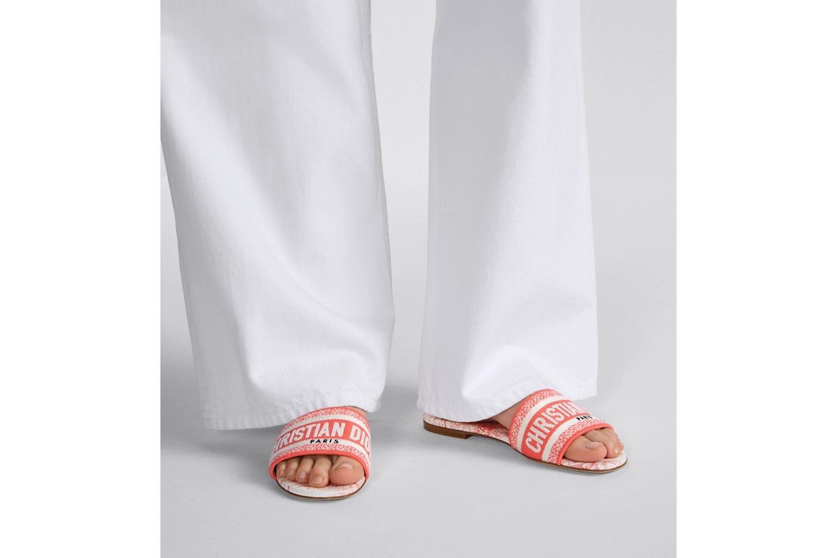 Dior o1bcso1str0226 Dioriviera Dway Slide in White/Multicolor Size US 6 / IT 36 - 5 Thumbnail
