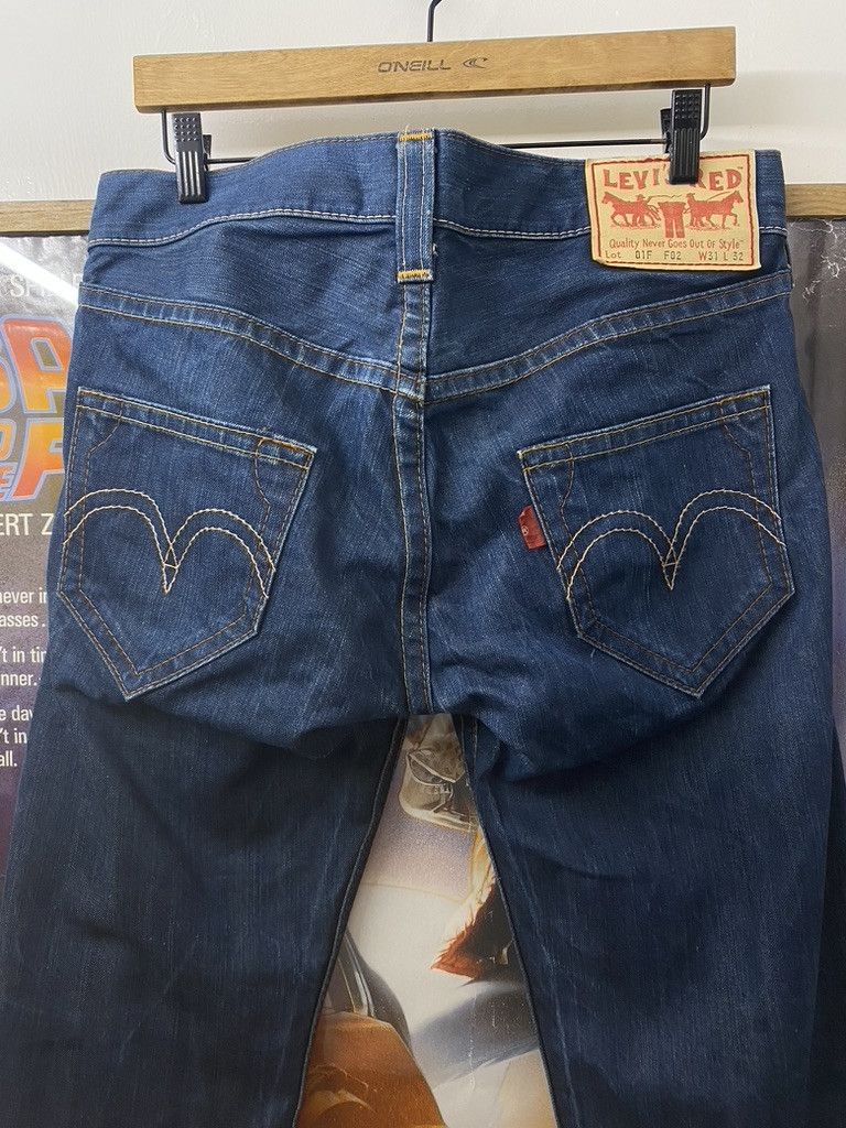 Levi's 2002 Vintage Levi's Red Icon Raw Denim Jeans Size US 31 - 1 Thumbnail
