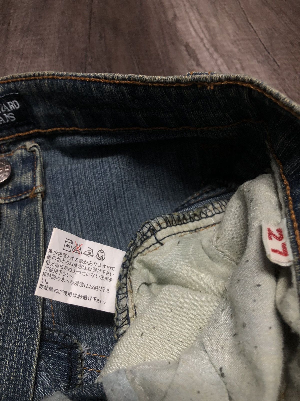 Hysteric Glamour × Japanese Brand HJ Haph Azard Flare Jeans Hysteric Design Size 28" / US 6 / IT 42 - 9 Thumbnail
