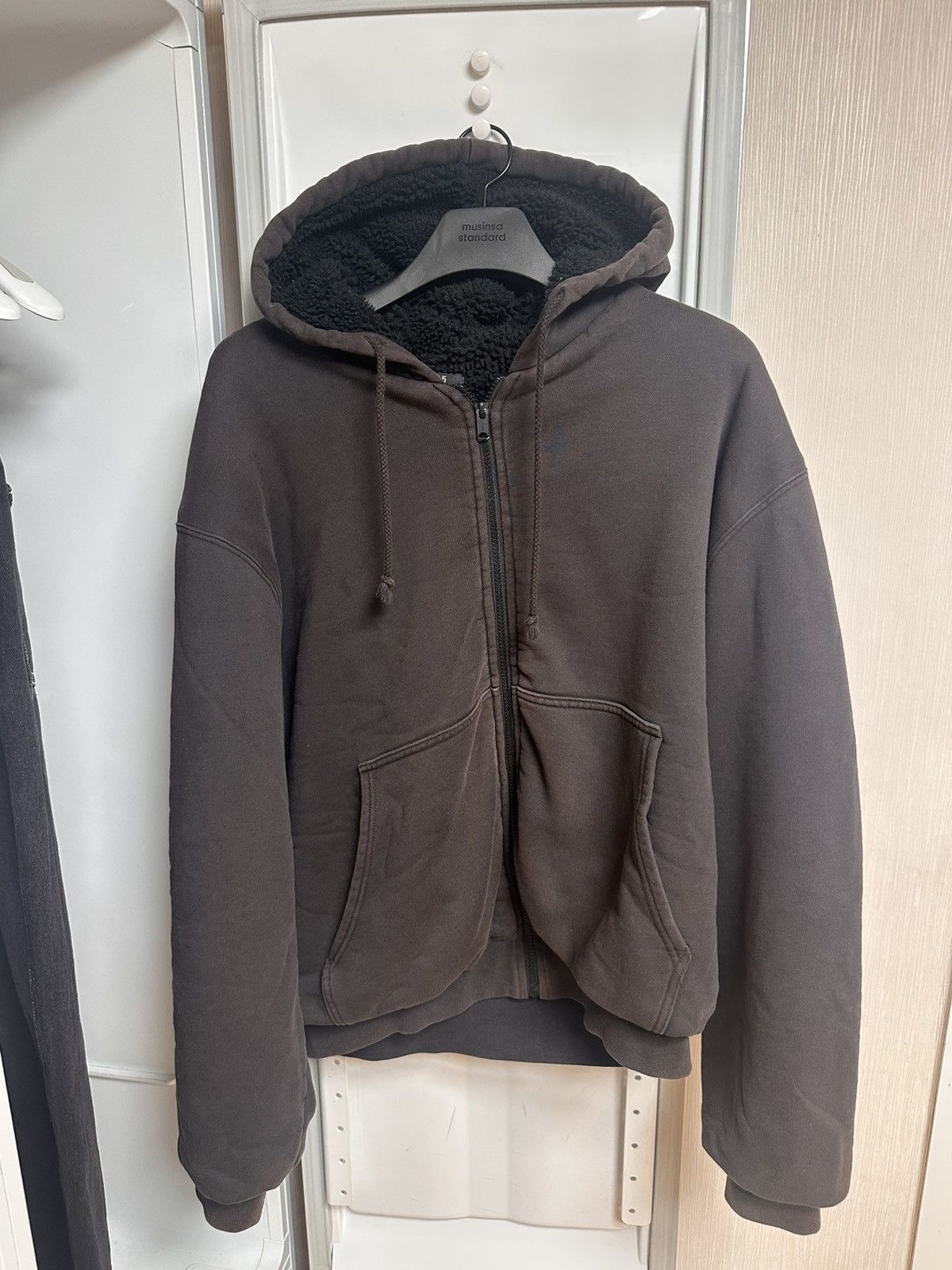 Yeezy YEEZY SEASON 5 sherpa zid up hoodie ink Size US S / EU 44-46 / 1 - 1 Thumbnail
