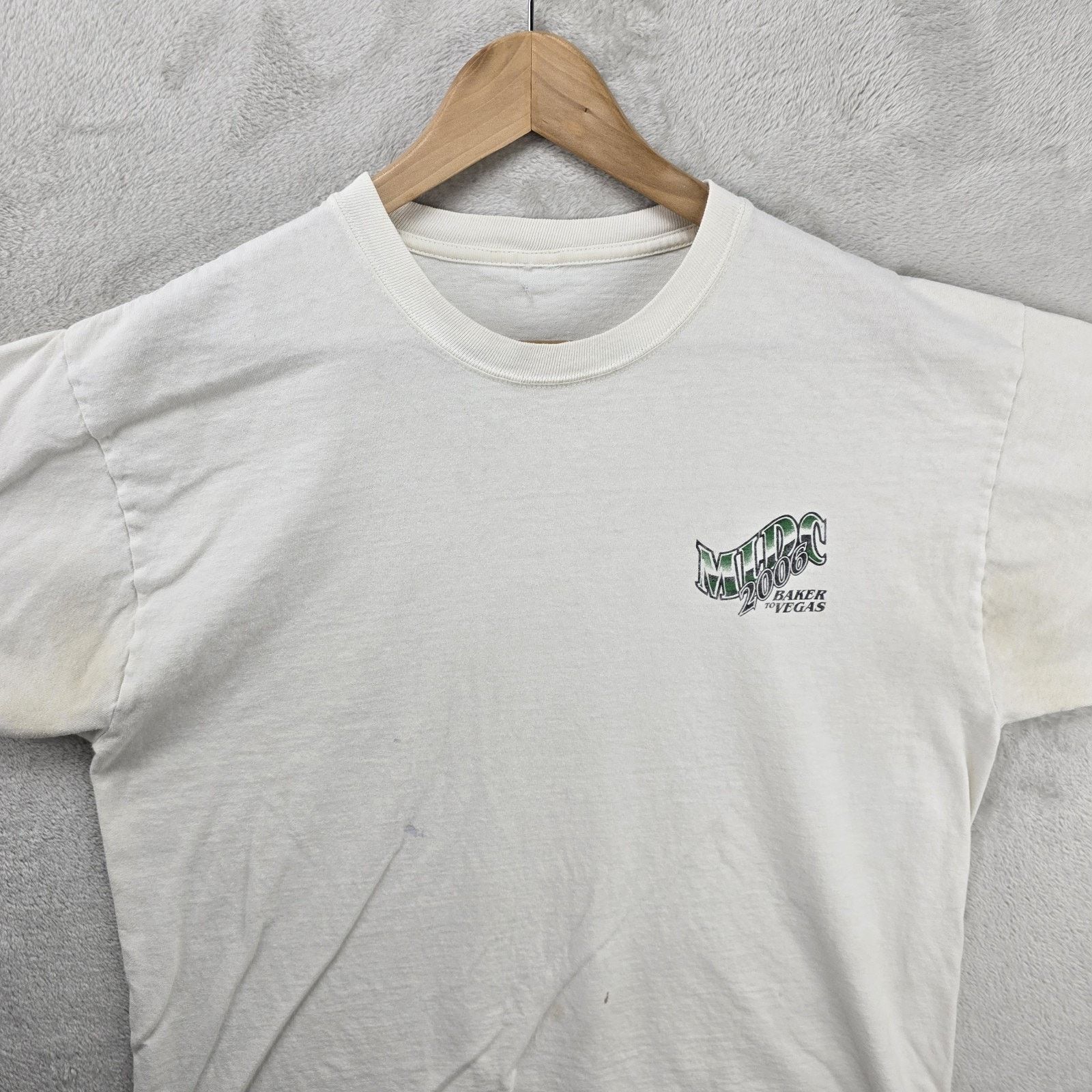 Jerzees Vintage Lot Of 2 MLDC Baker To Vegas Shirts XL Marathon Y2K Size US XL / EU 56 / 4 - 13 Thumbnail