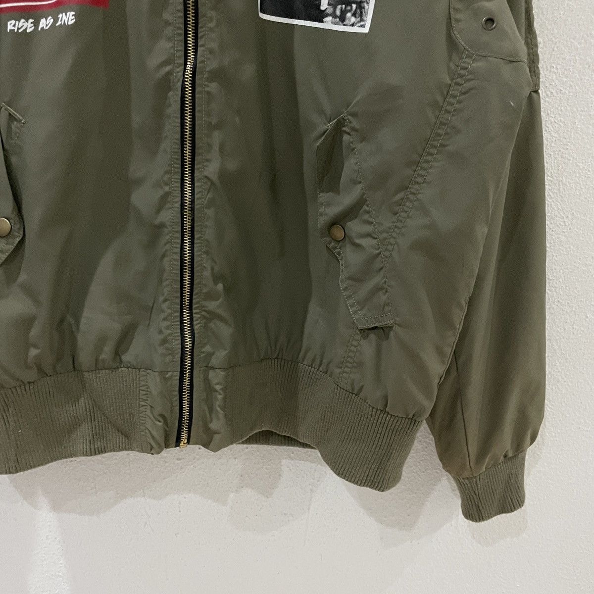 Japanese Brand Vintage Rise As 1ne Japan Art Bomber Jacket Size US XL / EU 56 / 4 - 2 Thumbnail