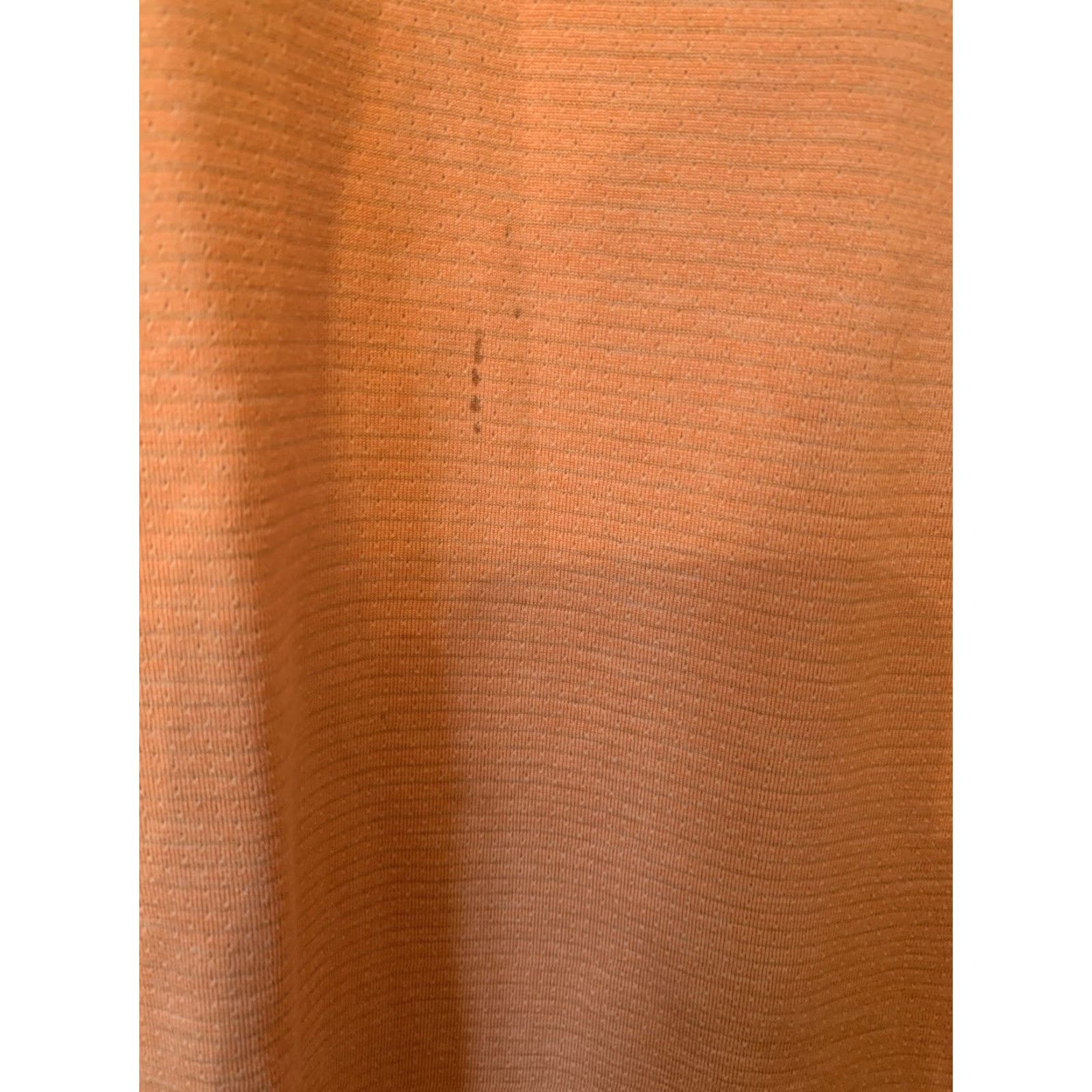 Lululemon Lululemon Shirt Men XL Orange Spotted Movement is Medicine Athletic T-Shirt Short Sleeve Activewear Cross Training Gym & Training Running Yoga Size US XL / EU 56 / 4 - 2 Thumbnail