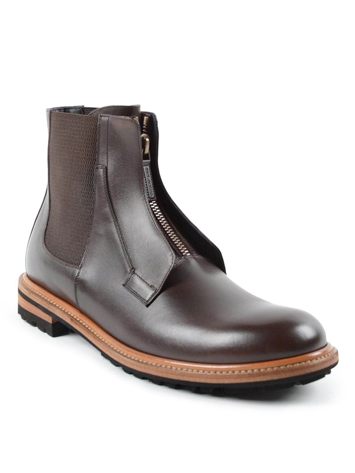 Dolce & Gabbana o1y0125 Ankle Boots in Dark Brown Size US 7 / EU 40 - 2 Thumbnail