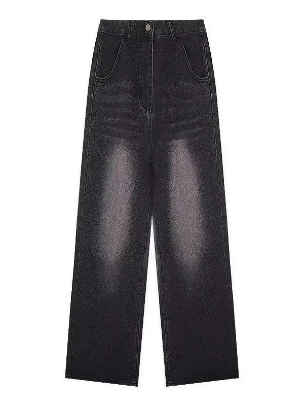 Japanese Brand × Jean Retro loose straight leg high street jeans Size US 32 / EU 48 - 5 Thumbnail