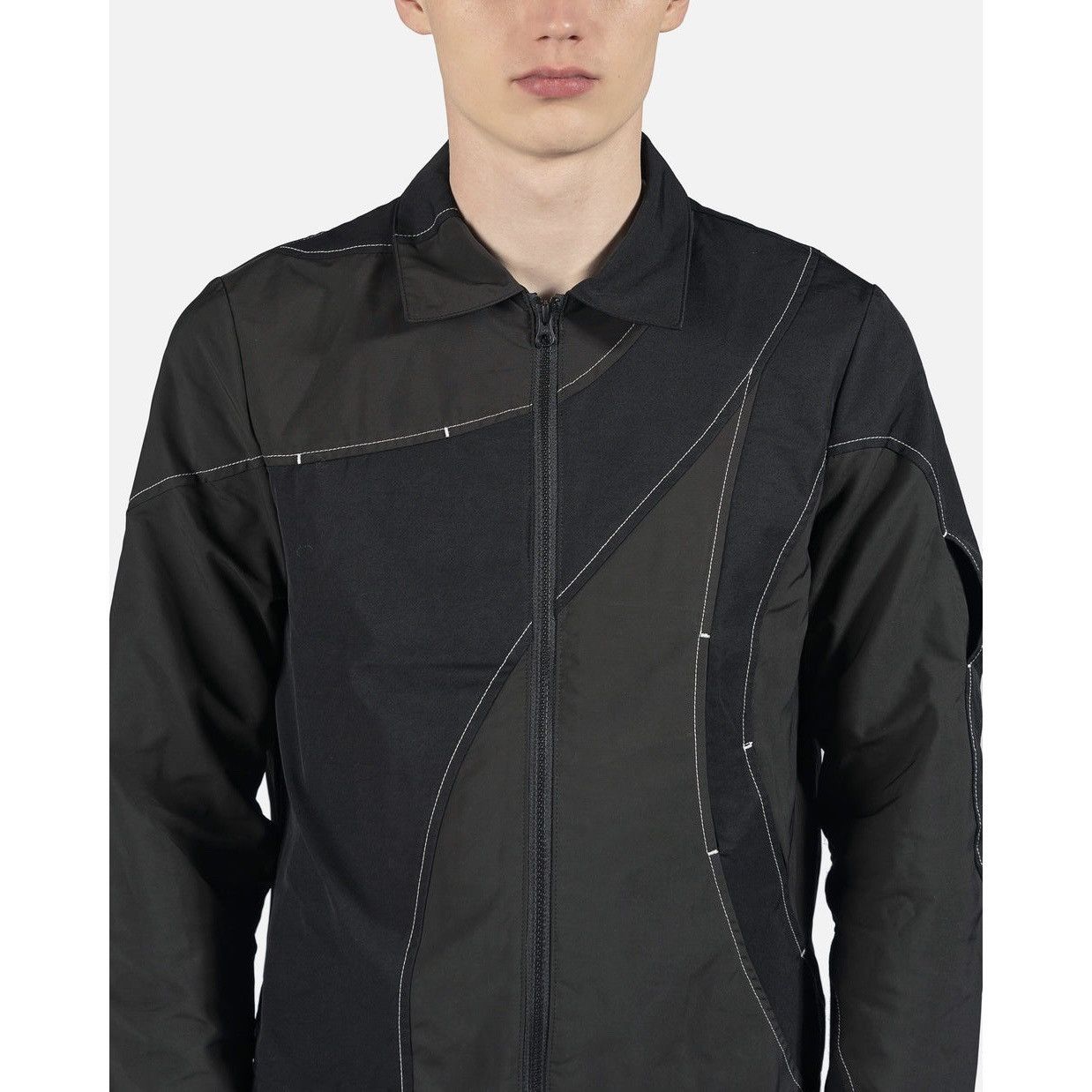 POST ARCHIVE FACTION (PAF) 4.0+ Jacket Center zip drizzler contrast stitch technical Size US M / EU 48-50 / 2 - 18 Thumbnail