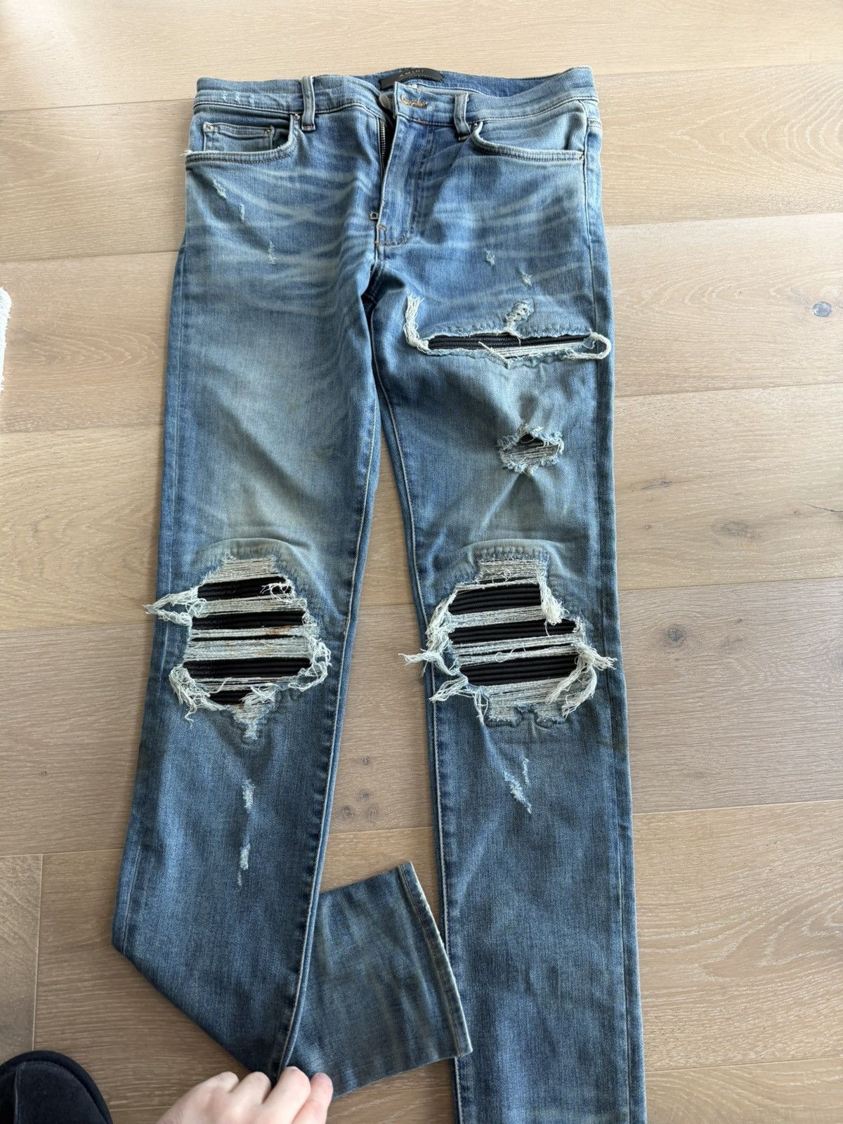 Amiri Amiri Jean Size US 32 / EU 48 - 1 Thumbnail