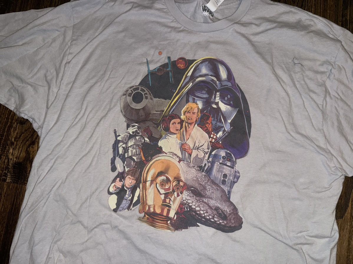 Star Wars Vintage Star Wars Episode IV A New Hope Graphic T-Shirt XXL Size US XXL / EU 58 / 5 - 2 Thumbnail