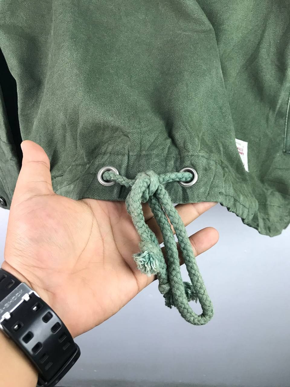Abercrombie & Fitch Vintage Half Zipper Anorak Abercrombie jacket Inspired Army Size US M / EU 48-50 / 2 - 9 Thumbnail