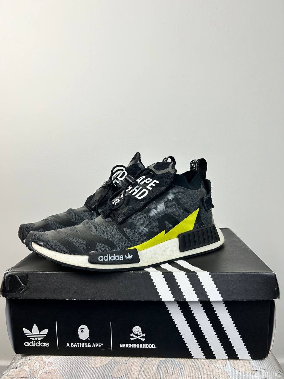 Adidas x bape x neighborhood nmd best sale