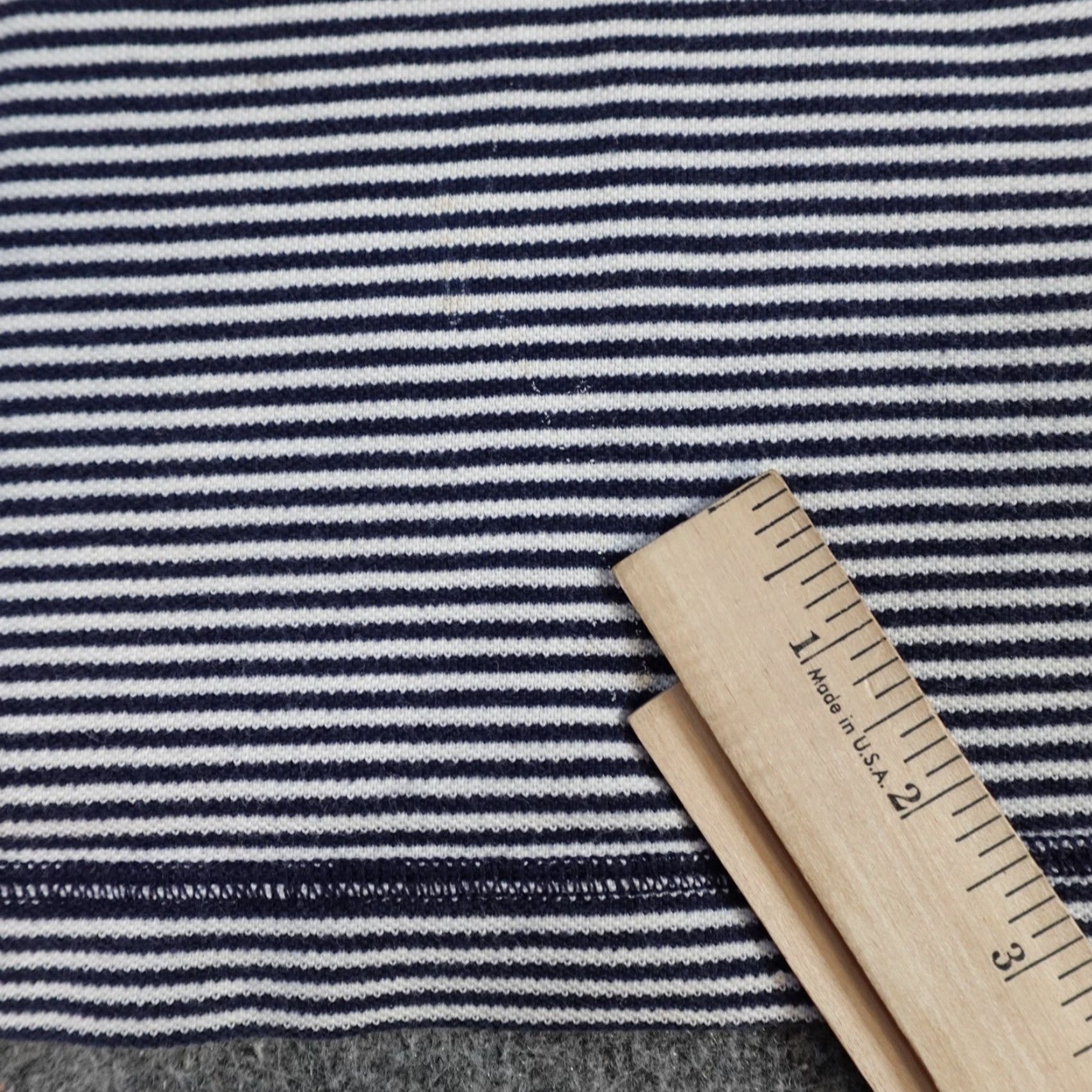 Vintage Denim & Supply Polo Shirt Mens Medium Blue Striped Short Sleeve Collared Button Front 100% Cotton Size US M / EU 48-50 / 2 - 4 Thumbnail