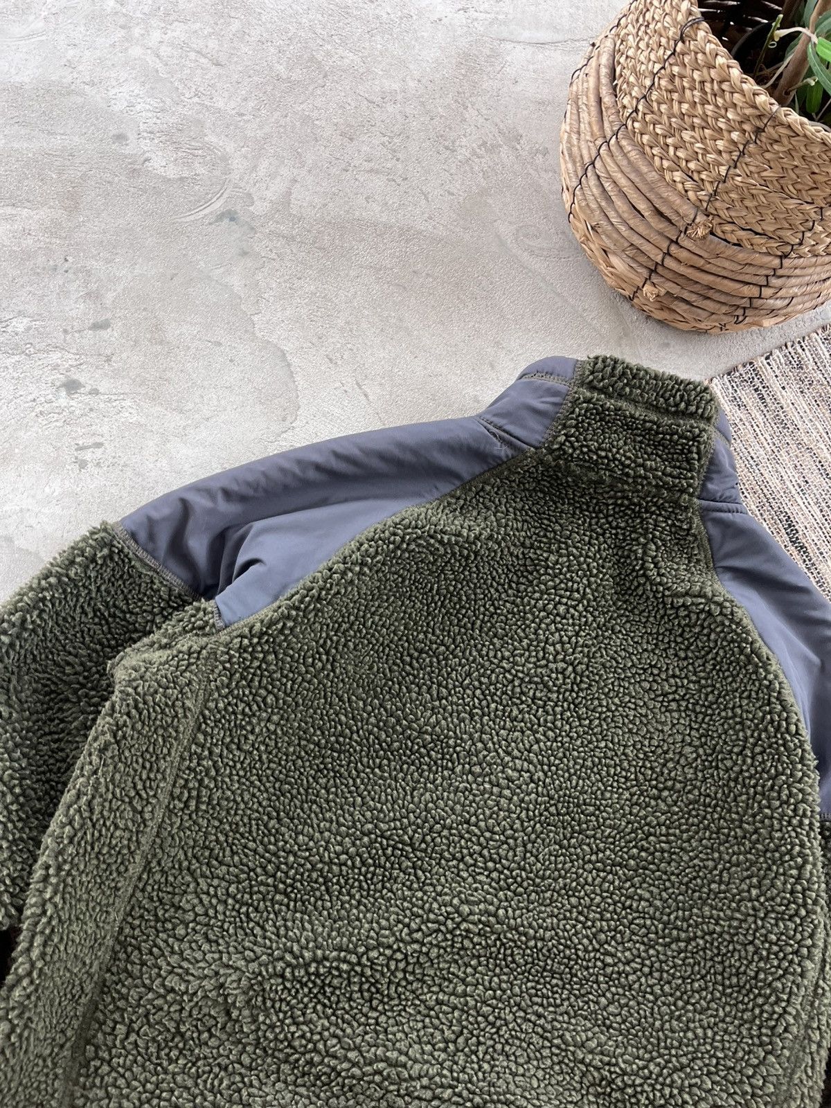 Karrimor Karrimor Green Sherpa Fleece Jacket Sweatshirt Outdoor y2k Size US M / EU 48-50 / 2 - 11 Thumbnail