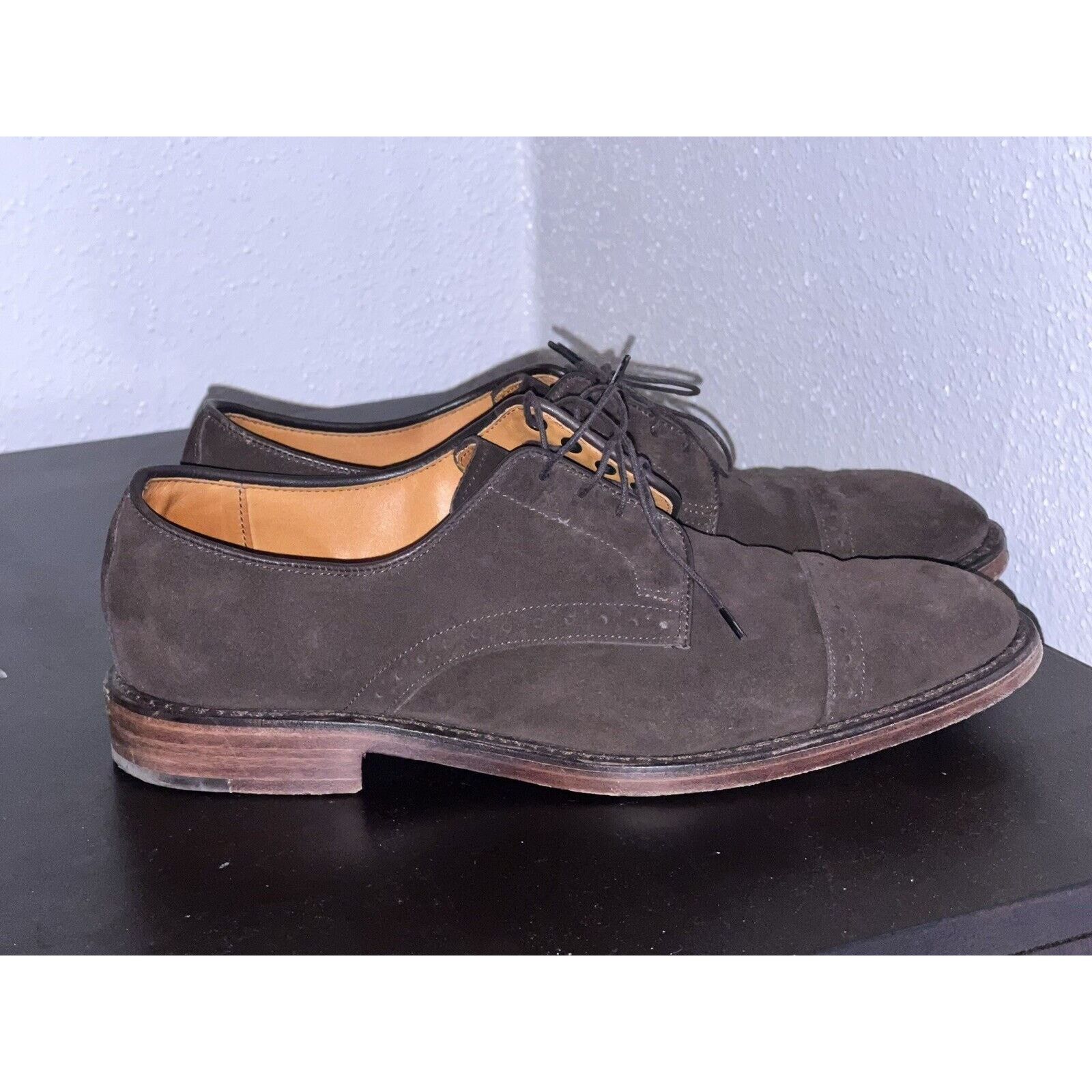 Polo Ralph Lauren Polo Ralph Lauren Size 9 D Sueded Leather Oxford Shoes Mens Size US 8.5 / EU 41-42 - 8 Thumbnail