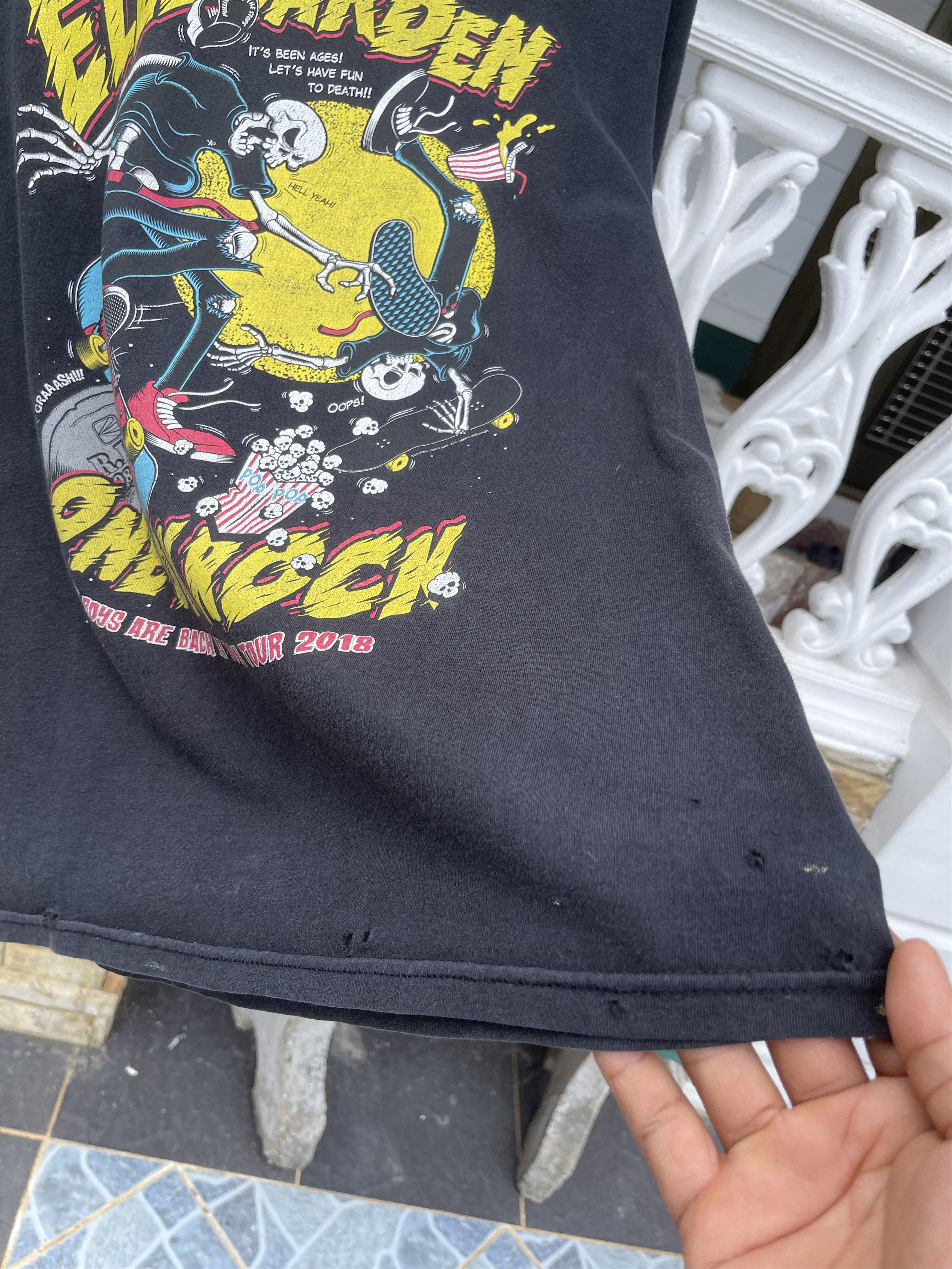 Band Tees LastDrop🔥Ellegarden x One Ok Rock Sabbat13 Skateboarding Tee Size US M / EU 48-50 / 2 - 8 Thumbnail