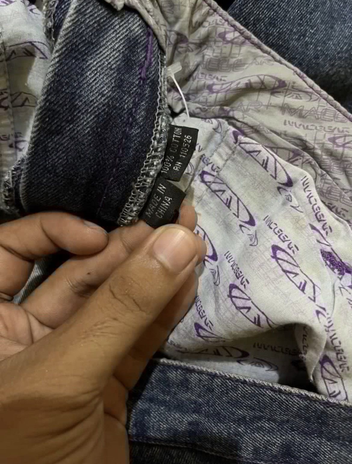 Japanese Brand Y2K Macgirl macgear rave cargo flare Size 31" - 4 Thumbnail