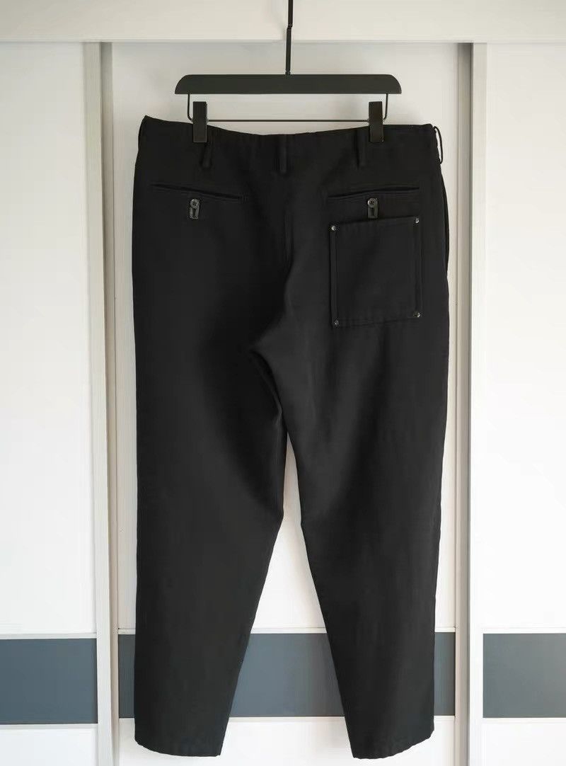 Yohji Yamamoto Yohji Yamamoto 05AW Rivet Leather Patch Drawstring Pants Size US 32 / EU 48 - 2 Thumbnail