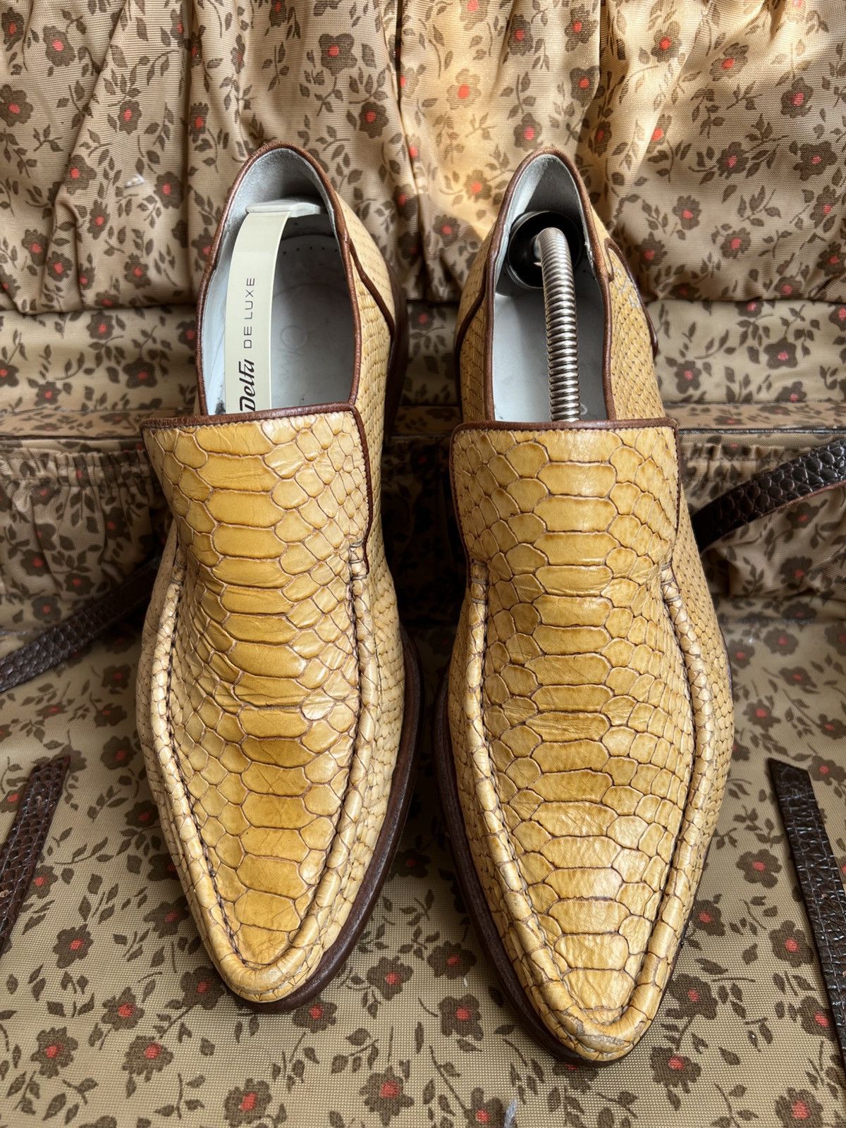 Oliver Sweeney Vintage Oliver Sweeney Y2K Punk Opium Python snake shoes Size US 10 / EU 43 - 1 Thumbnail