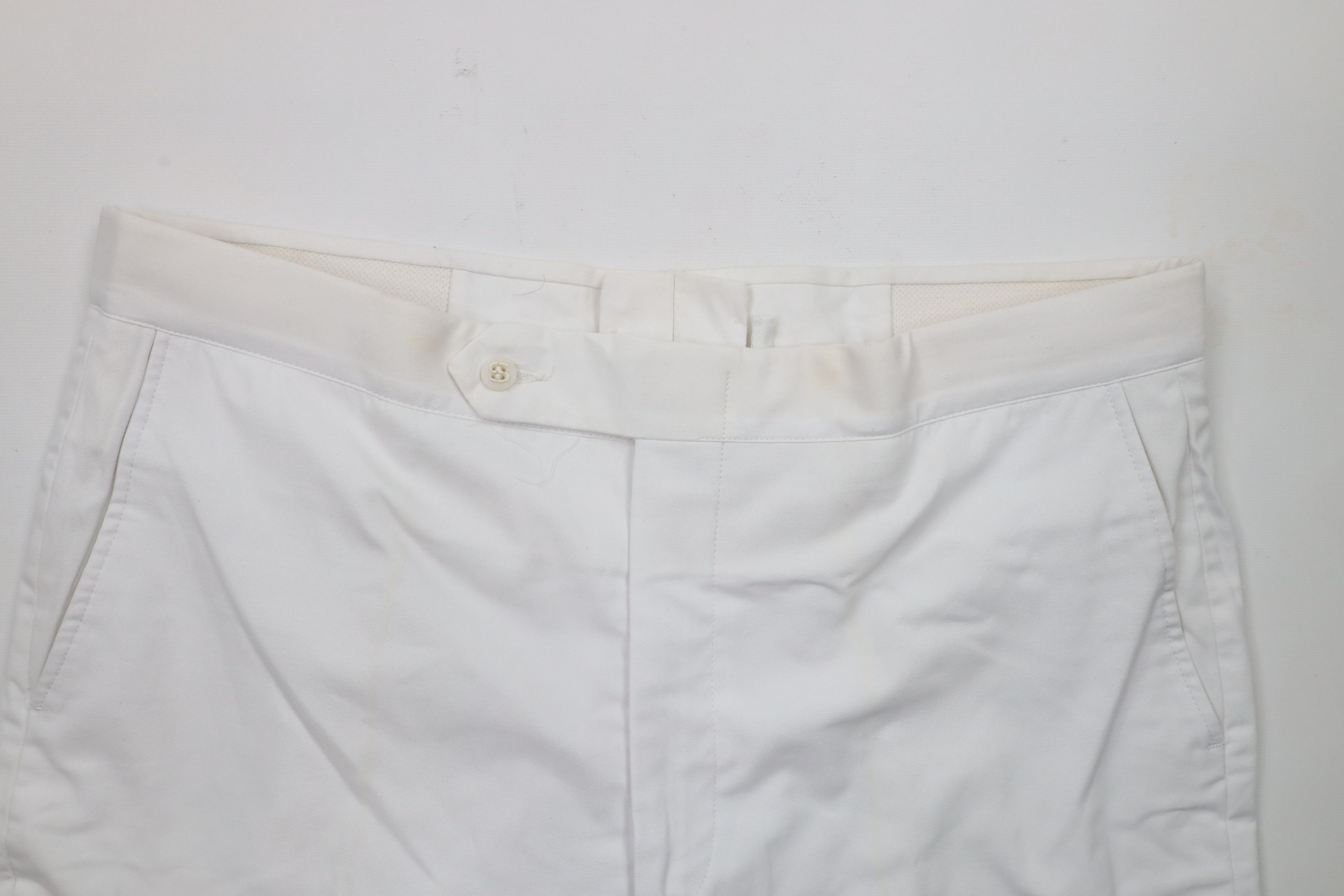 Vintage Vintage 70s Streetwear Flared Wide Leg Chino Pants White USA Size US 36 / EU 52 - 7 Thumbnail
