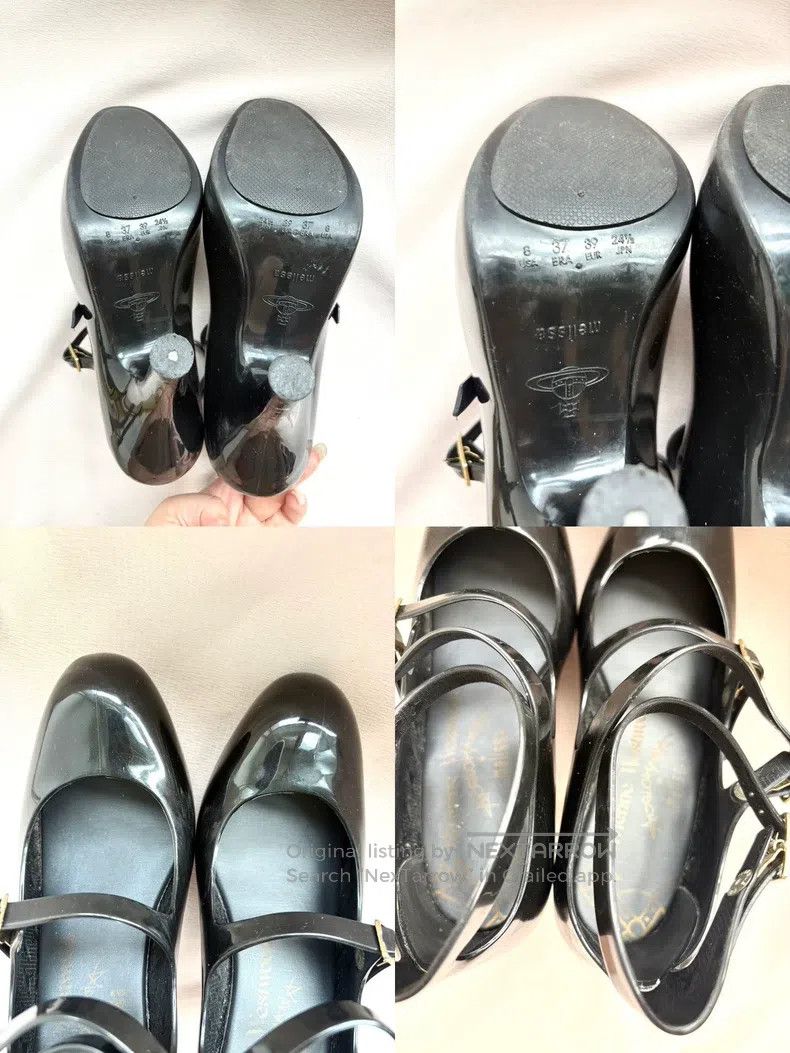 Vivienne Westwood Vivienne Westwood Black Mary Jane Jelly Heel High Heels Size US 8.5 / IT 38.5 - 9 Thumbnail